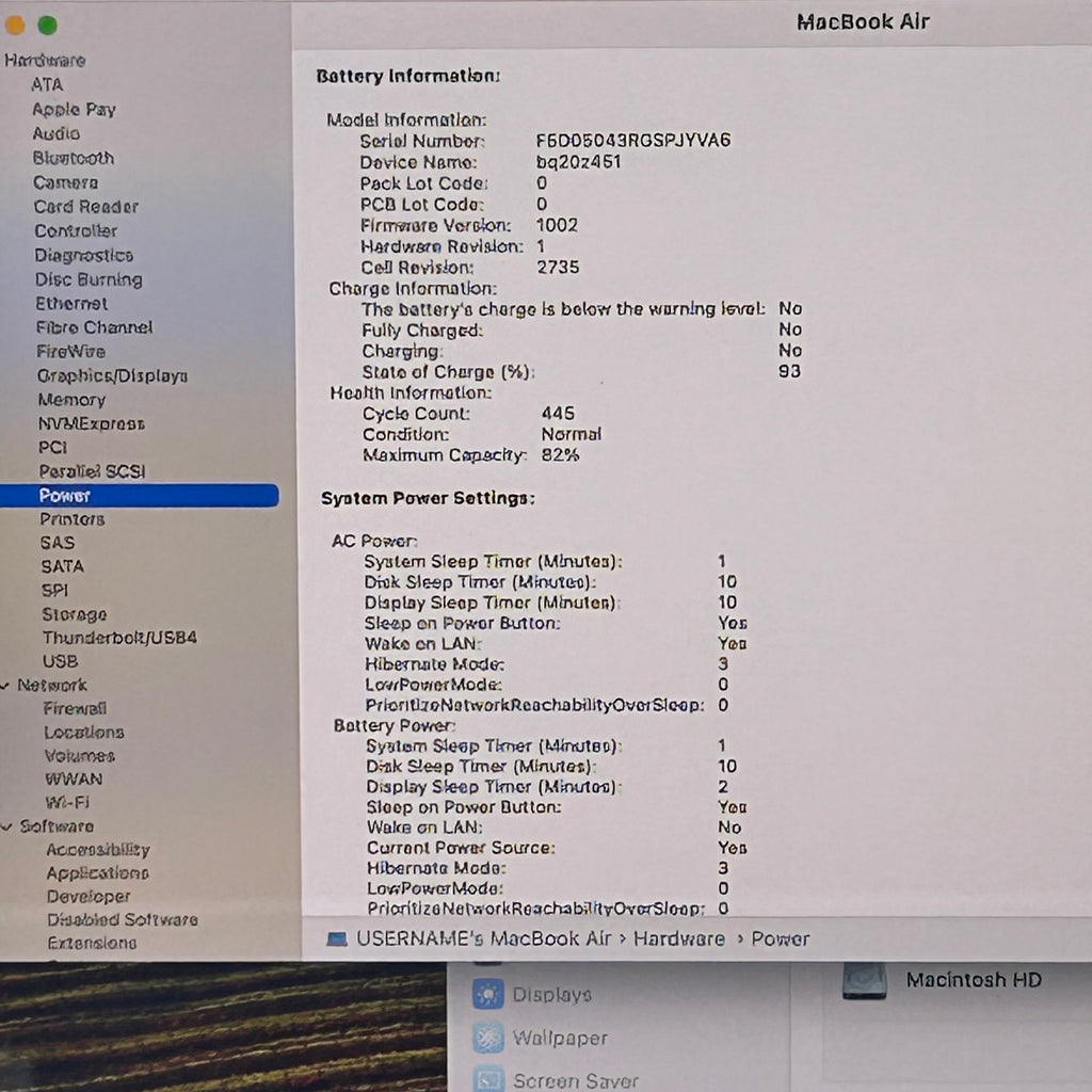 Apple MacBook Air 13" M1 A2337 2020 8GB RAM 256GB Rose Gold
