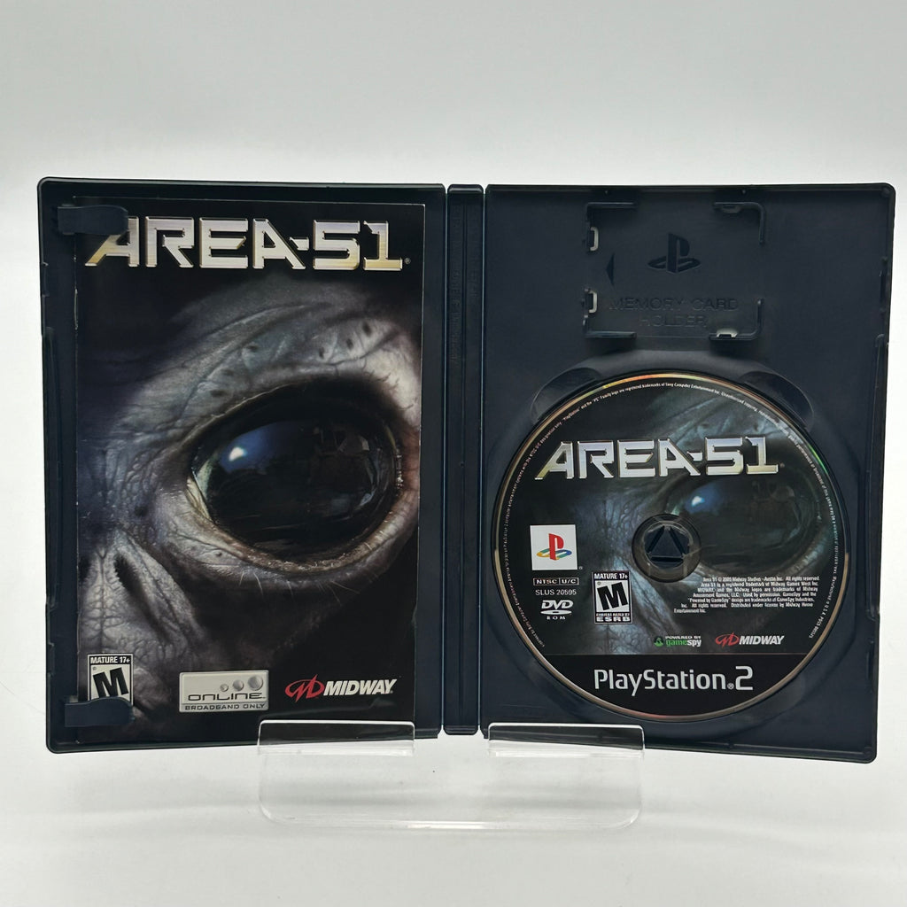 Area-51 PlayStation 2 PS2 - Tested