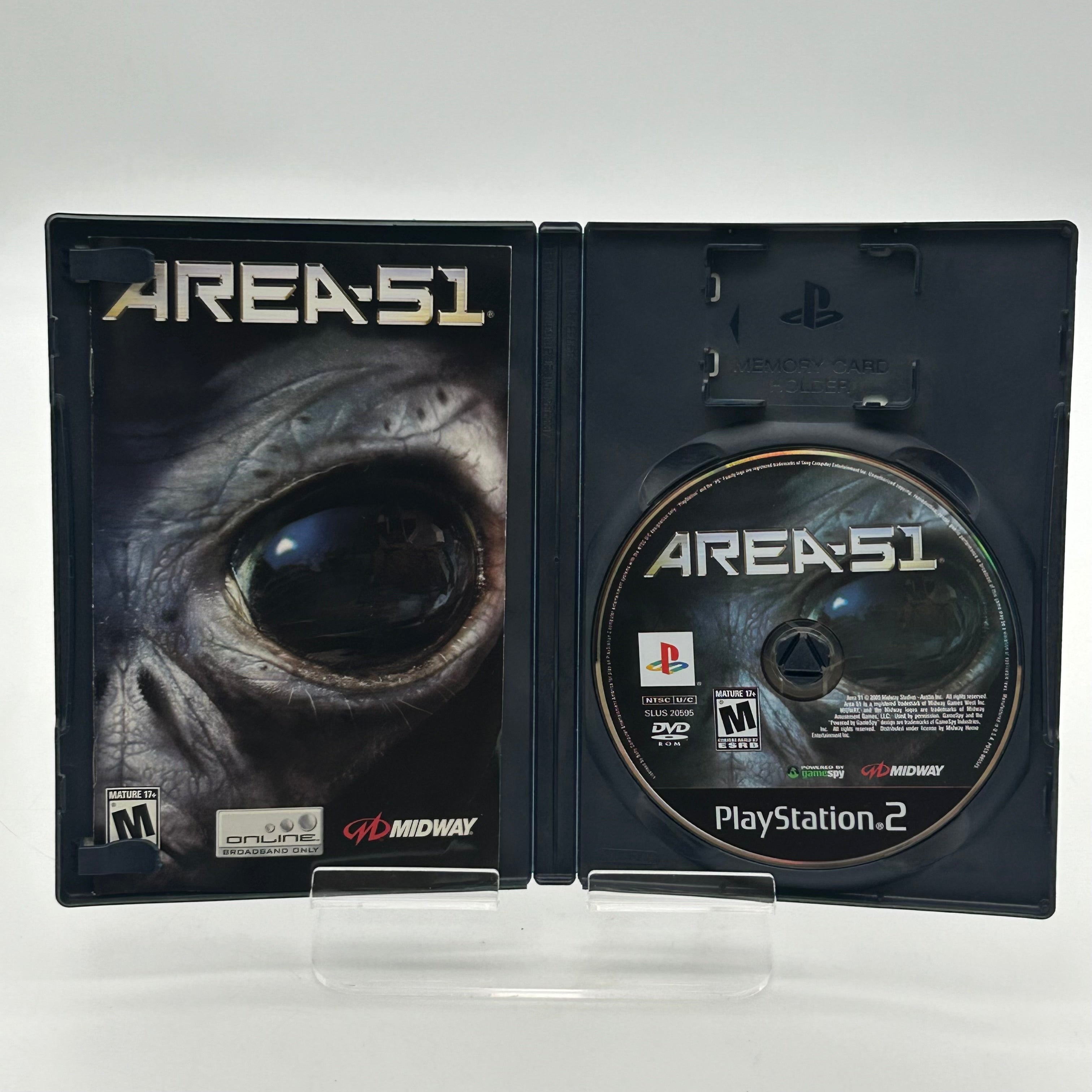 Area-51 PlayStation 2 PS2 - Tested
