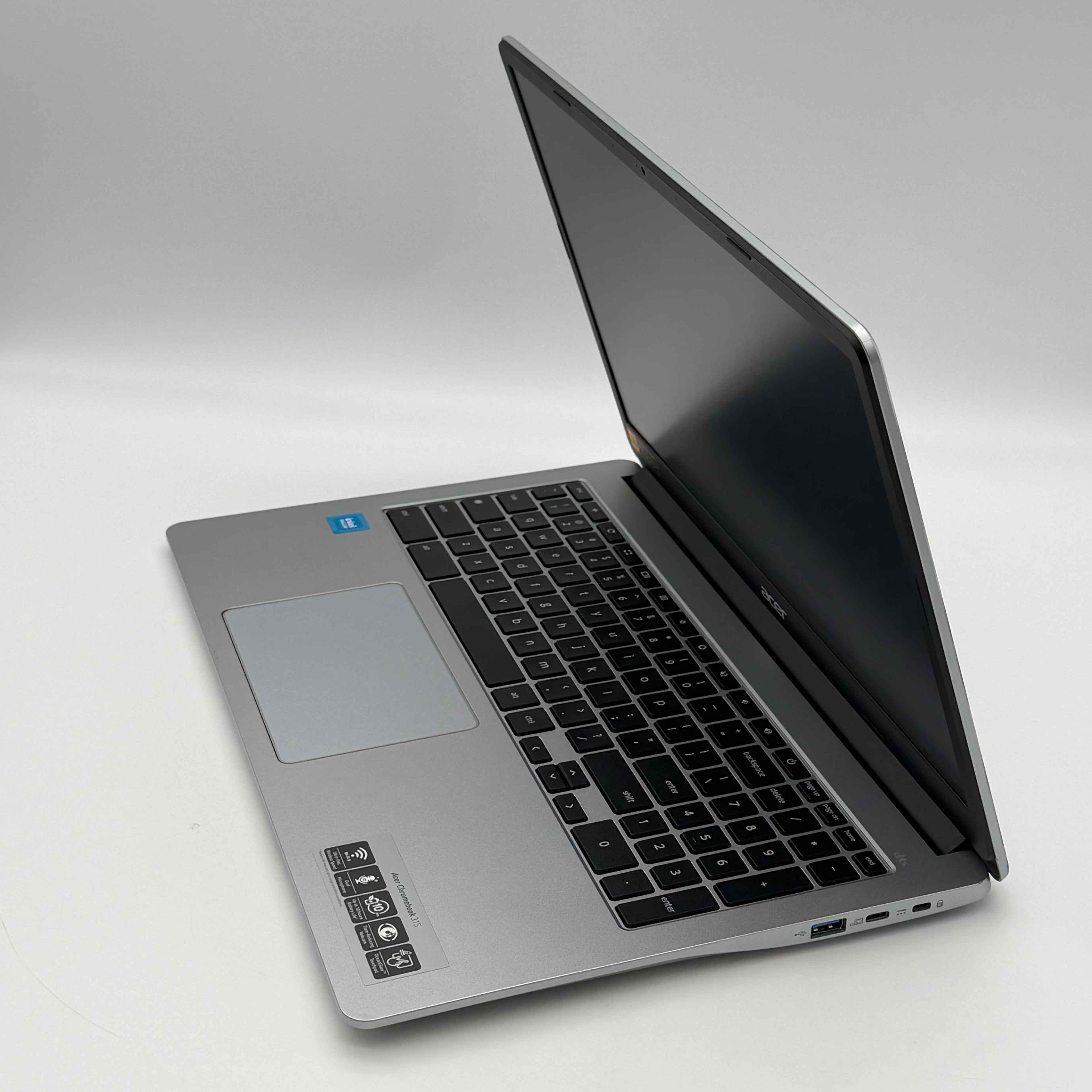 Acer Chromebook 315 15.6-inch Intel Celeron 4GB RAM 64GB Silver, Charger & Wired Mouse included