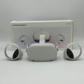 Meta Quest 2 128GB All-in-One VR Headset + Controllers + Original Box - White - Used With Box