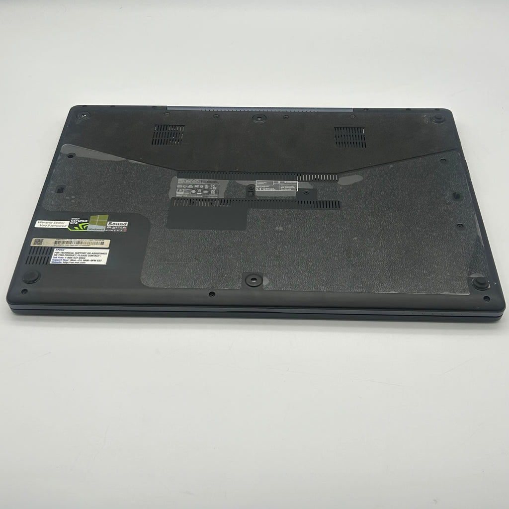 MSI MS-1773 17" laptop |Core i7| 16GB RAM| w/ Charger - AS IS