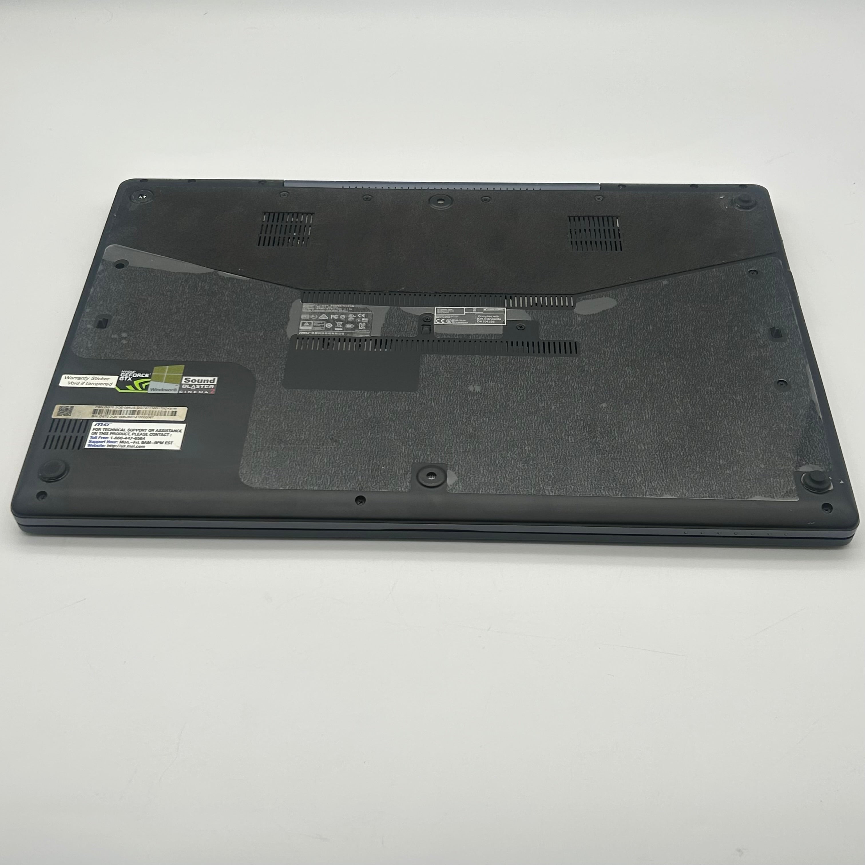 MSI MS-1773 17" laptop |Core i7| 16GB RAM| w/ Charger - AS IS