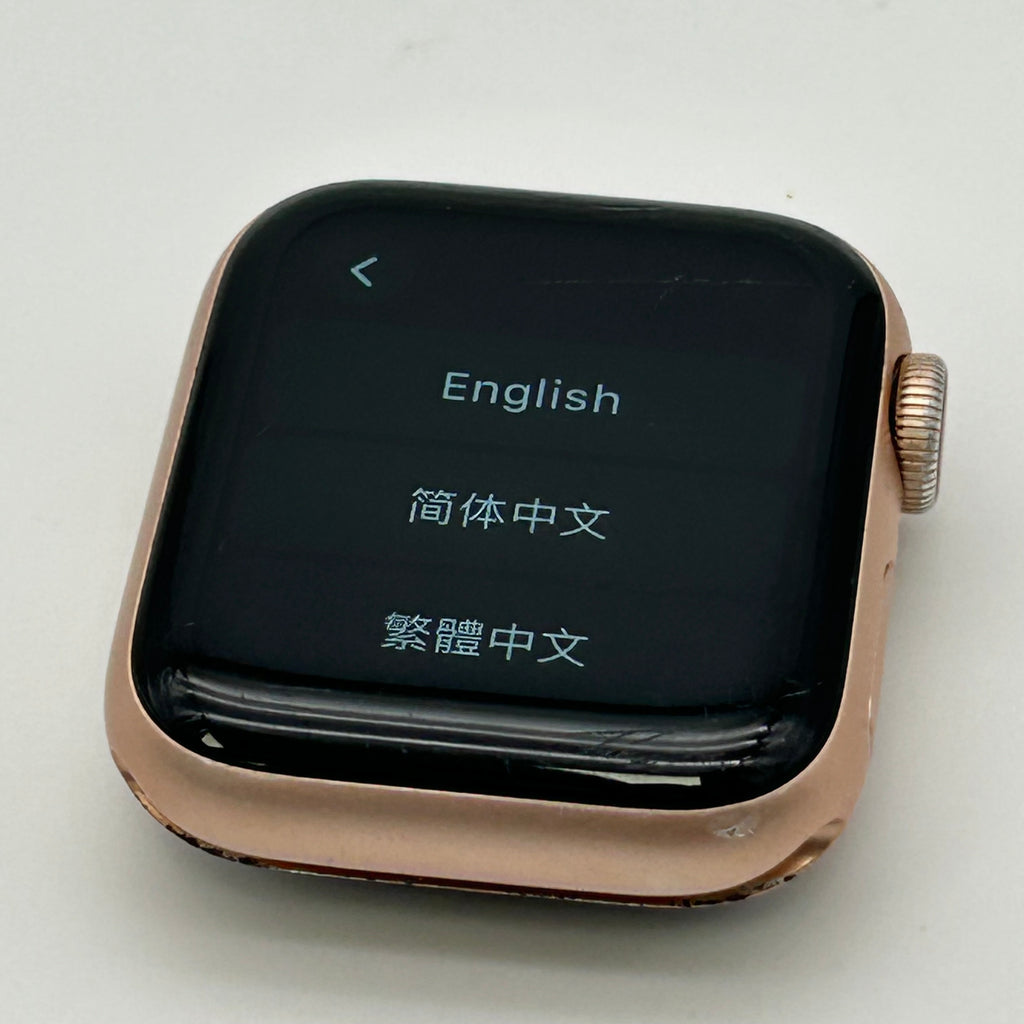 Unlocked Apple Watch Series 5 40MM Rose Gold Aluminum A2094 Face Only