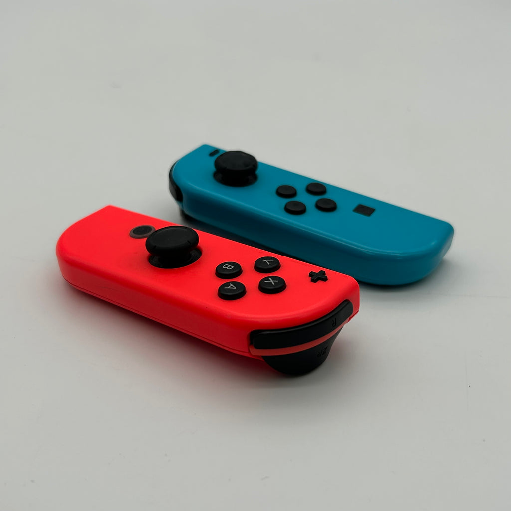 Nintendo Switch HAC-001 - Neon Red/Neon Blue 32GB Handheld Black Console Set