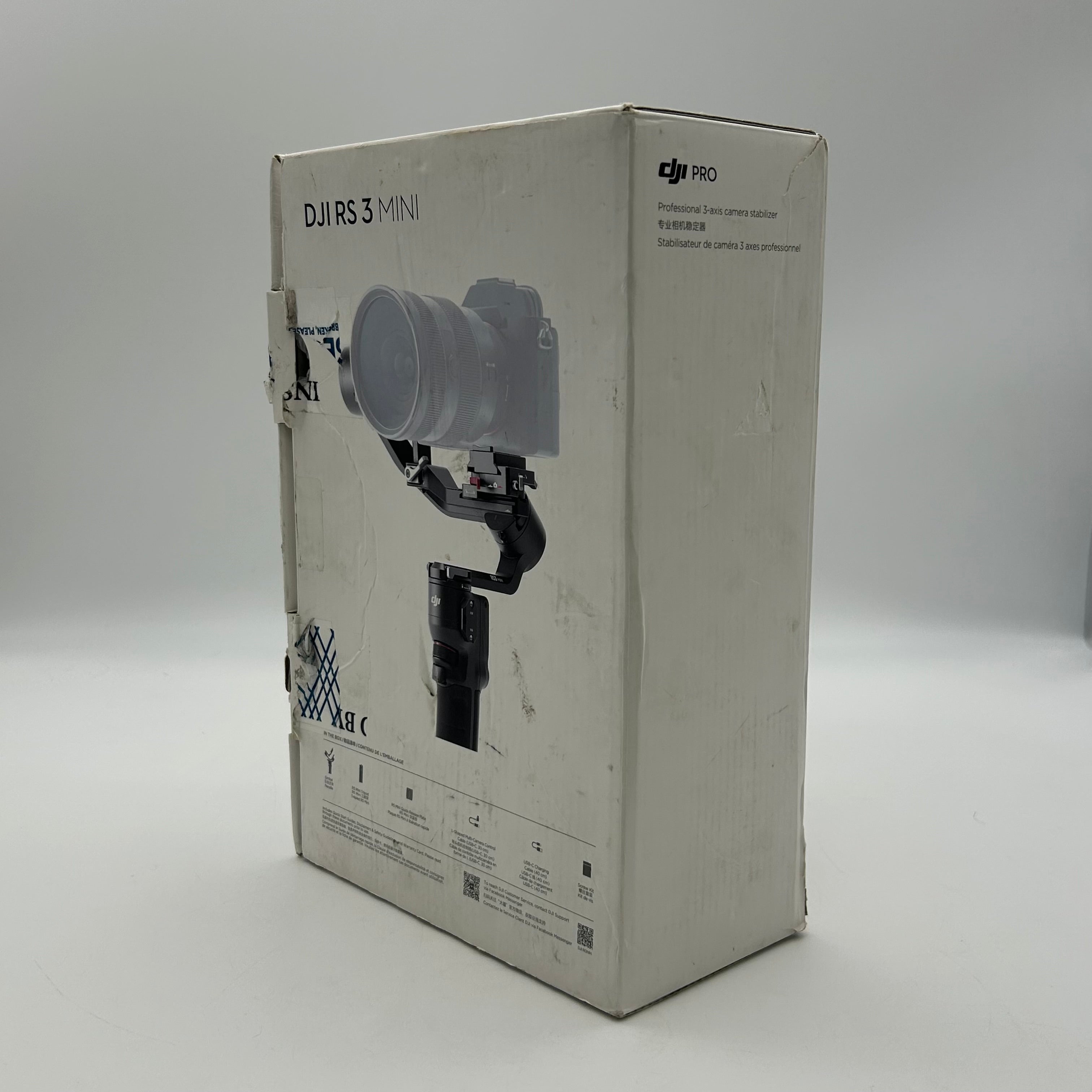 DJI Ronin RS 3 Mini 3-Axis Gimbal Stabilizer Black P20M