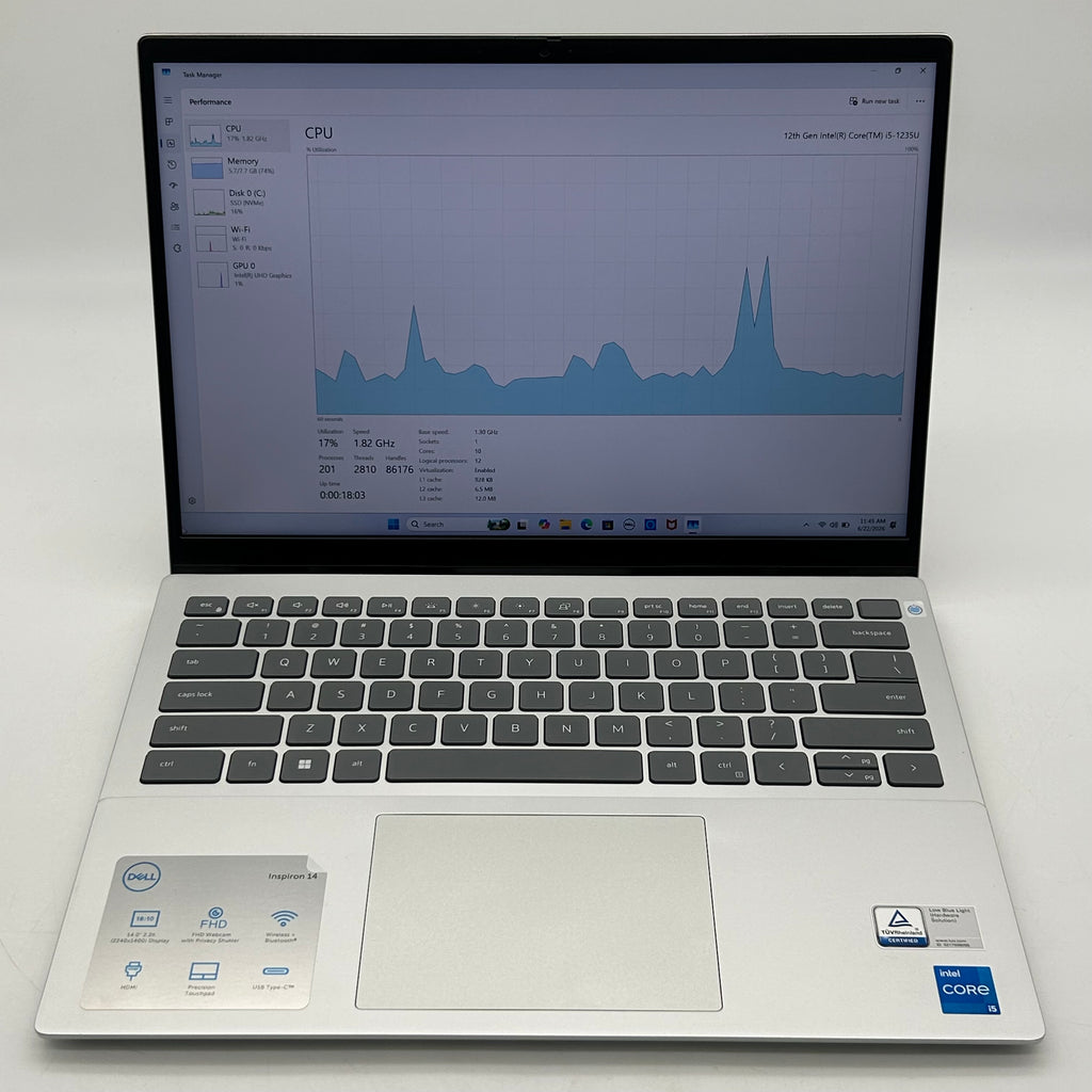 Dell Inspiron 5420 14" |Core i5 |12th Gen |8GB RAM| 512GB|
