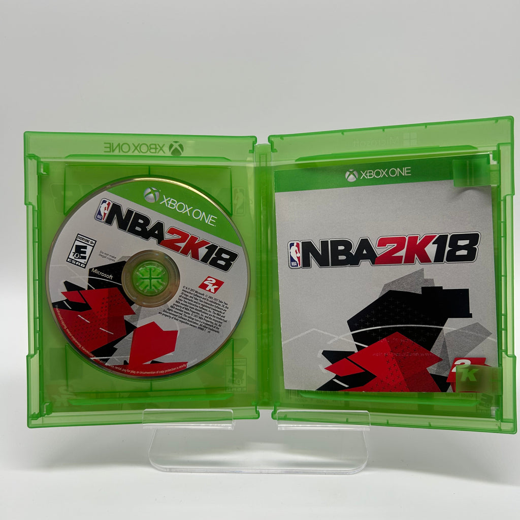 Microsoft NBA2K18 Video Game Green Heavy Scratches