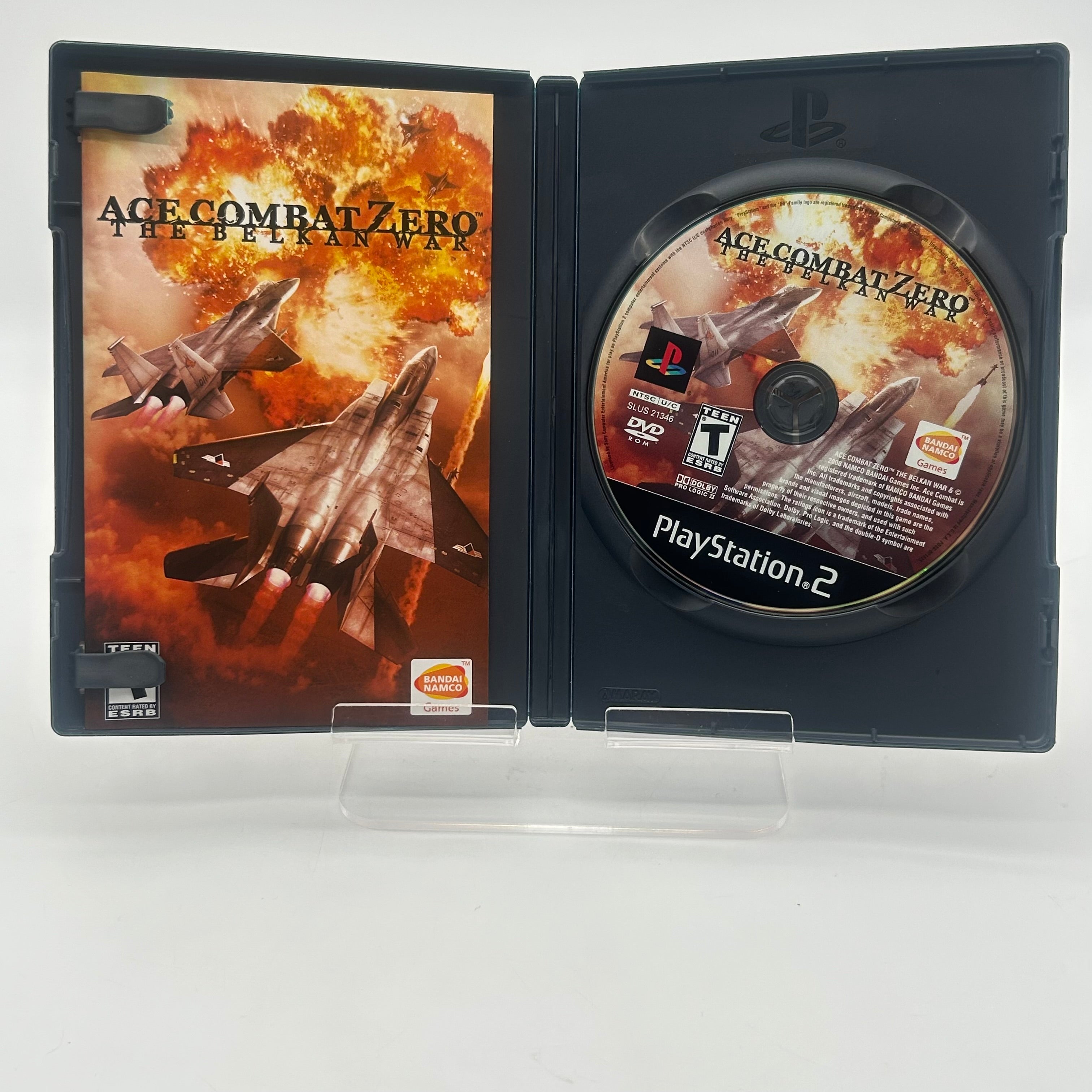 Sony PlayStation 2 Ace Combat Zero: The Belkan War w/ Case and Manual