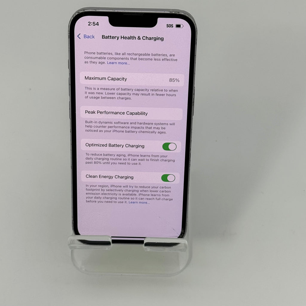 T-Mobile Apple iPhone 14 128GB MPUA3LL/A  BH 85% BH - PARTS ONLY