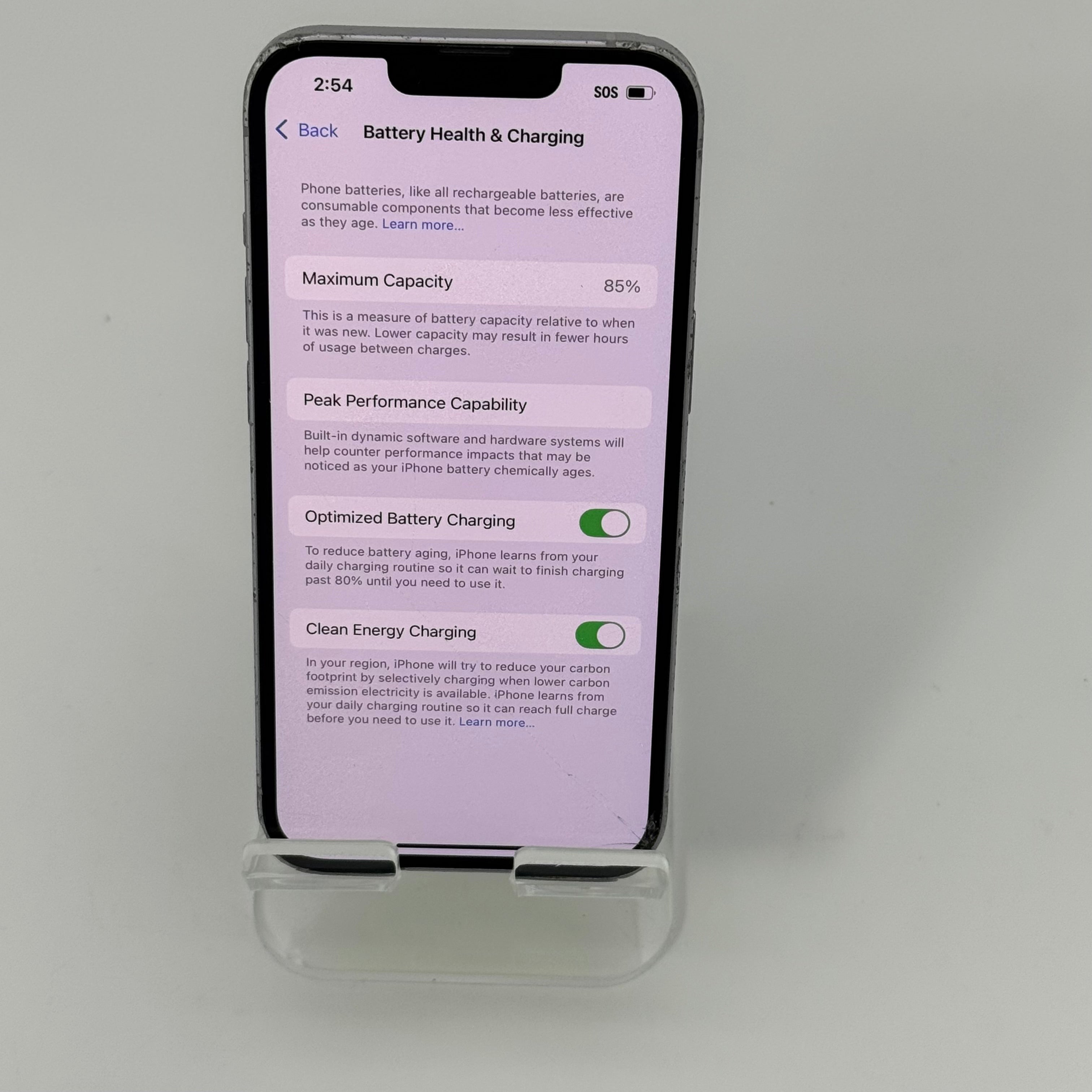 T-Mobile Apple iPhone 14 128GB MPUA3LL/A  BH 85% BH - PARTS ONLY