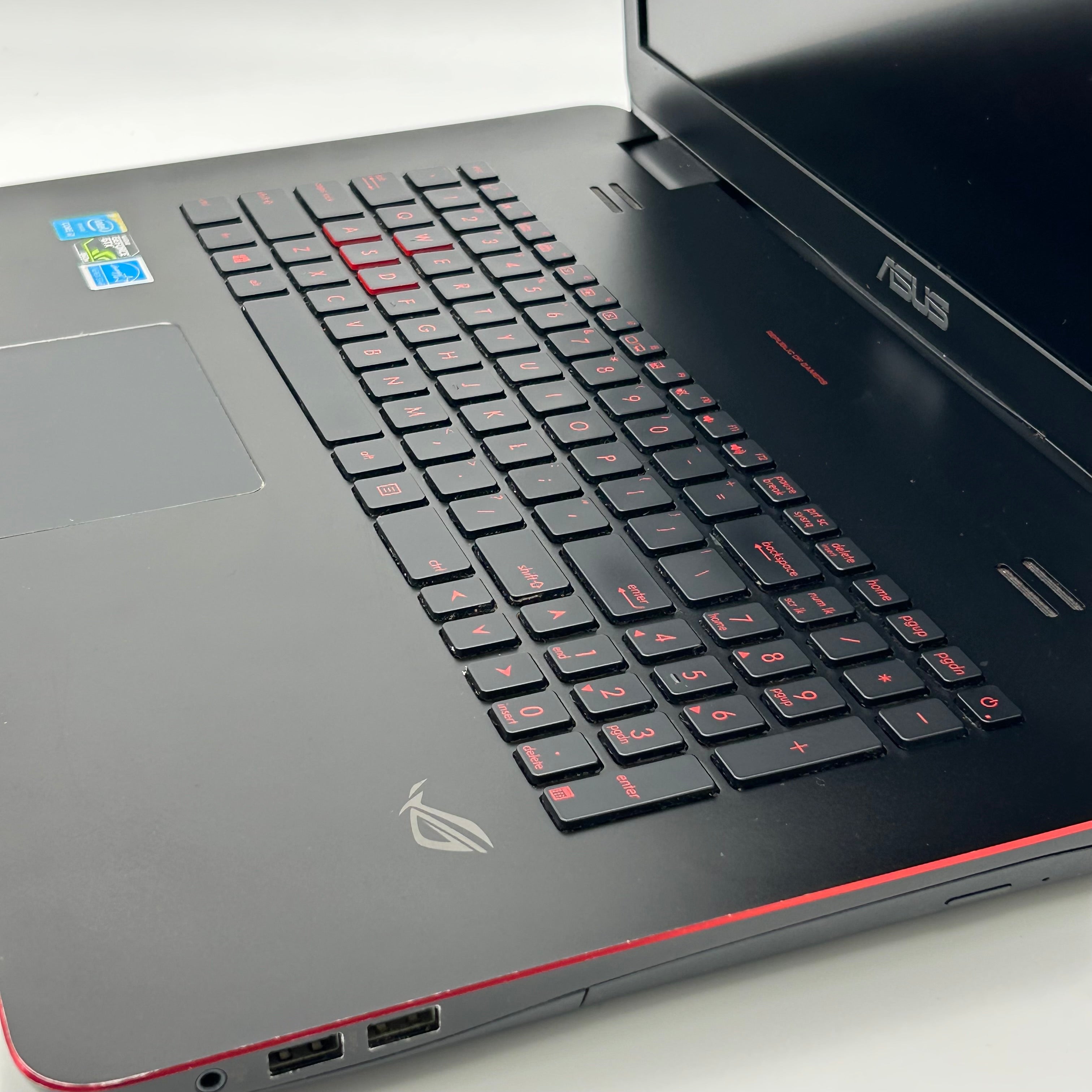 Asus GL771J Gaming Laptop - Intel i7, 12GB RAM, 1TB HDD, Black