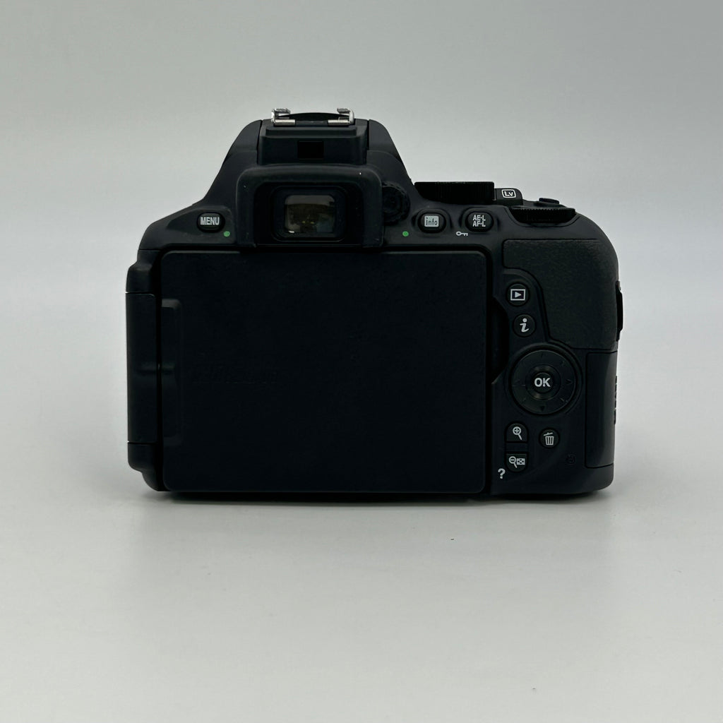 Nikon D5600 Digital SLR Camera With AF-P DX NIKKOR 18-55mm f/3.5-5.6G VR Lens