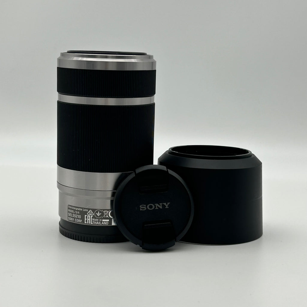 Sony E 55-210mm F4.5-6.3 OSS Camera Lens - Used - Silver
