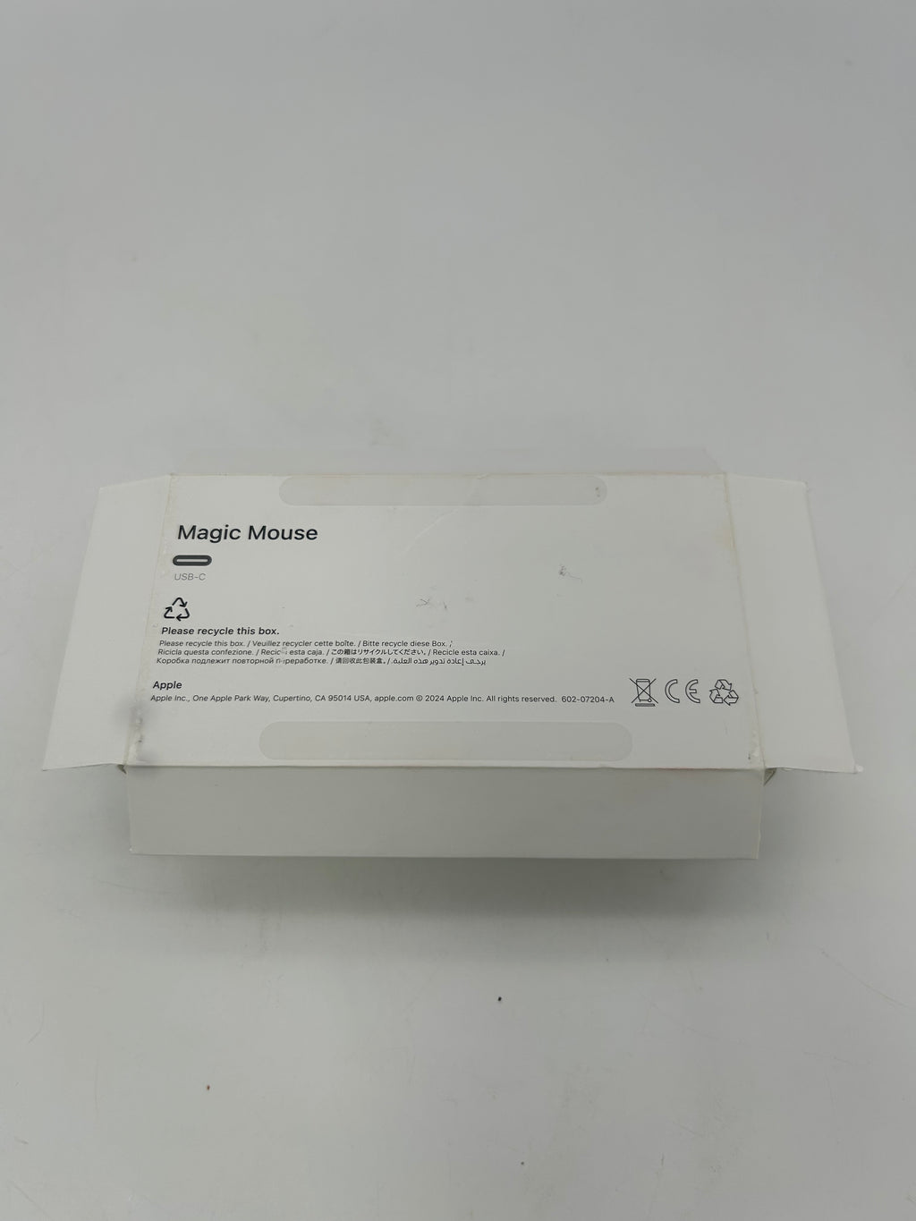 Apple Magic Mouse - Wireless Mouse - Black (A3204) - Used with box