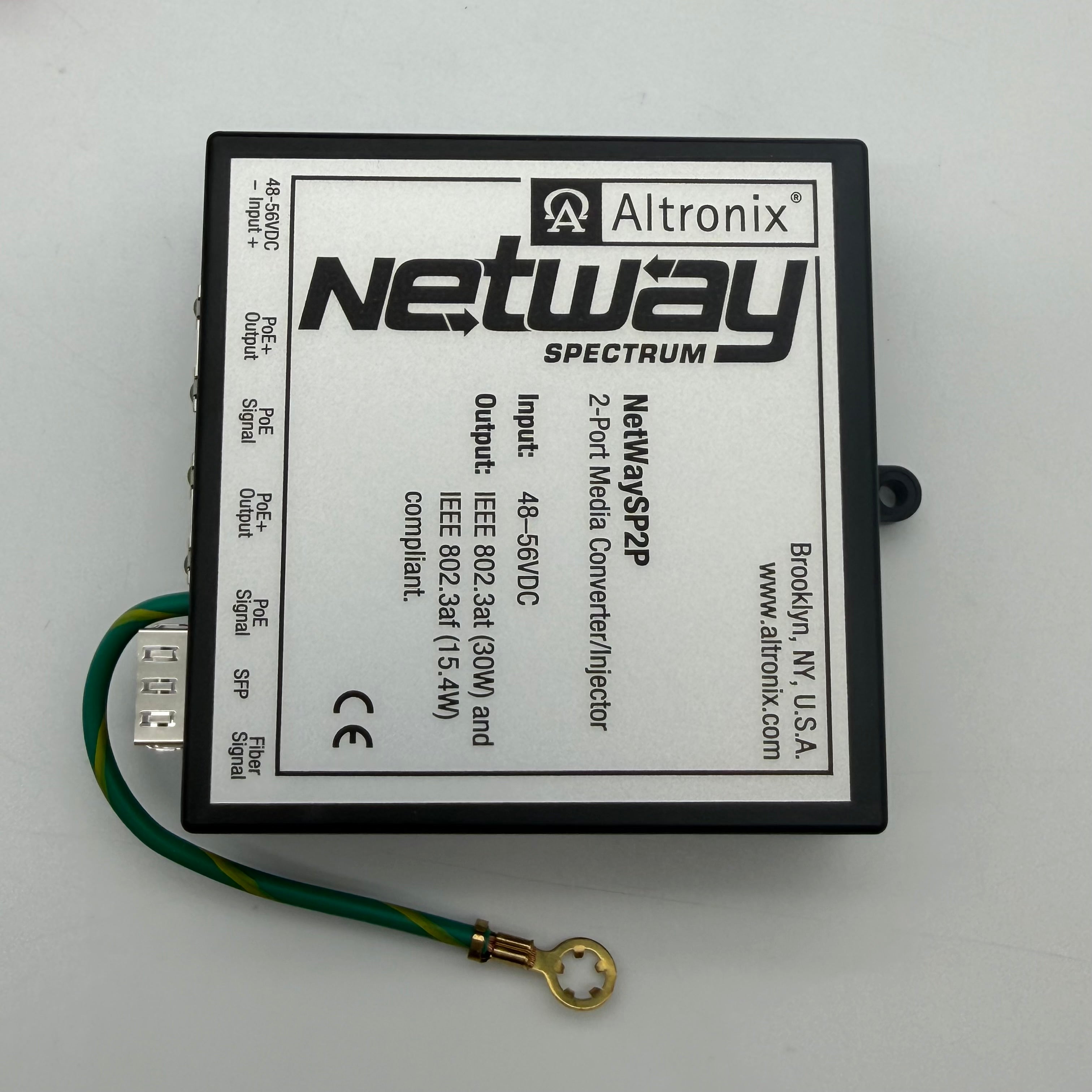 Altronix Netway SP2P Powered Media Converter/Injector