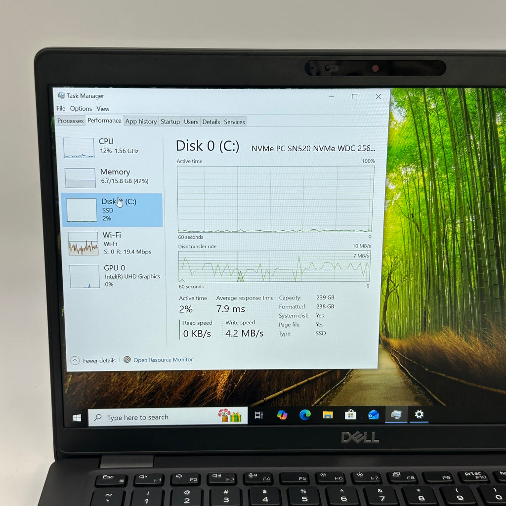 Dell Latitude 5400 14-inch Laptop i5-8365U 16GB RAM 256GB SSD