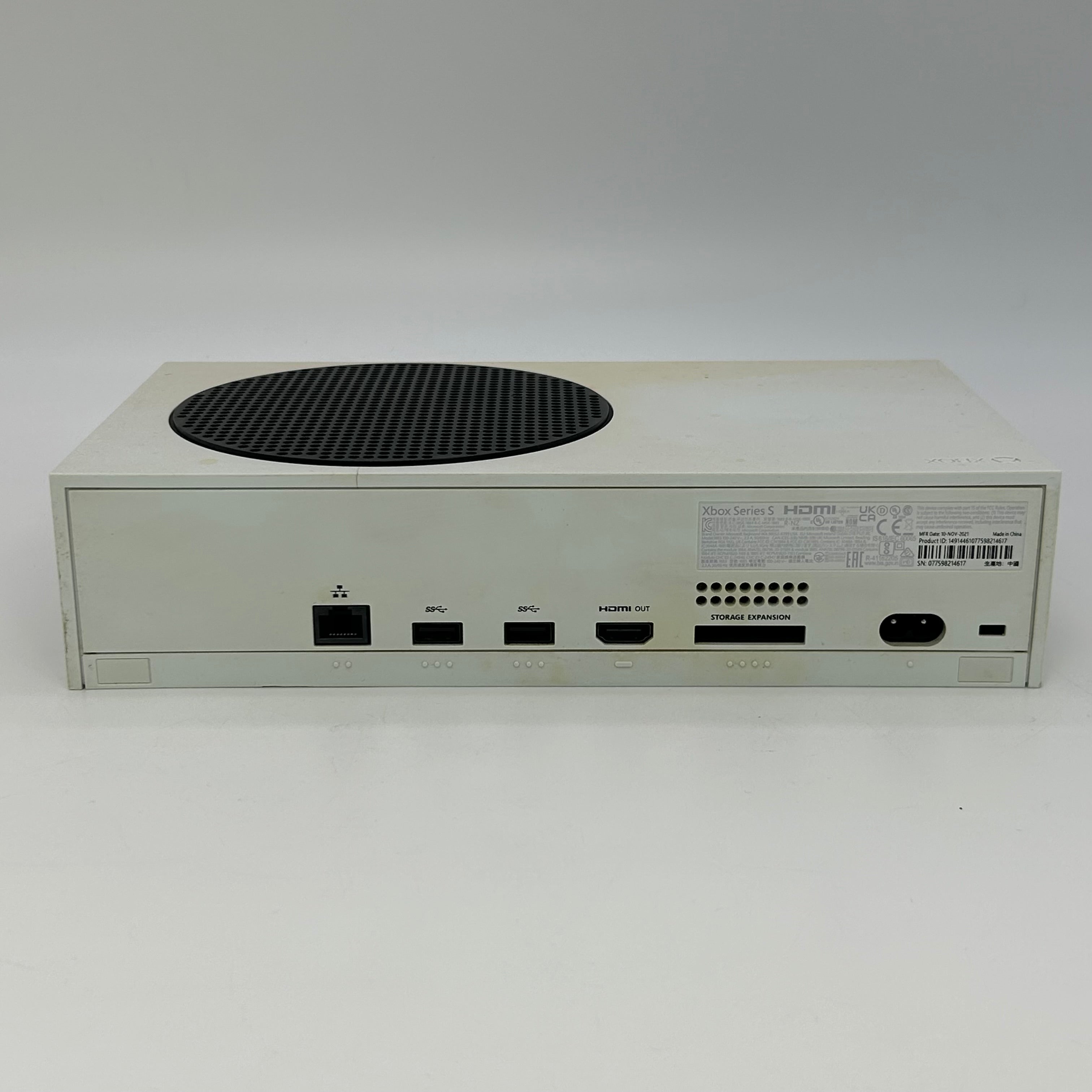 Microsoft Xbox Series S 512GB Console Gaming System White 1883 w Controller