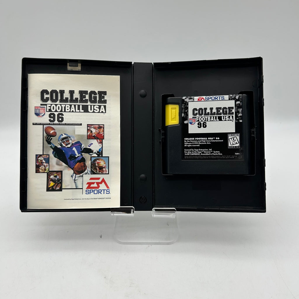 College Football USA 96 Sega Genesis - Tested