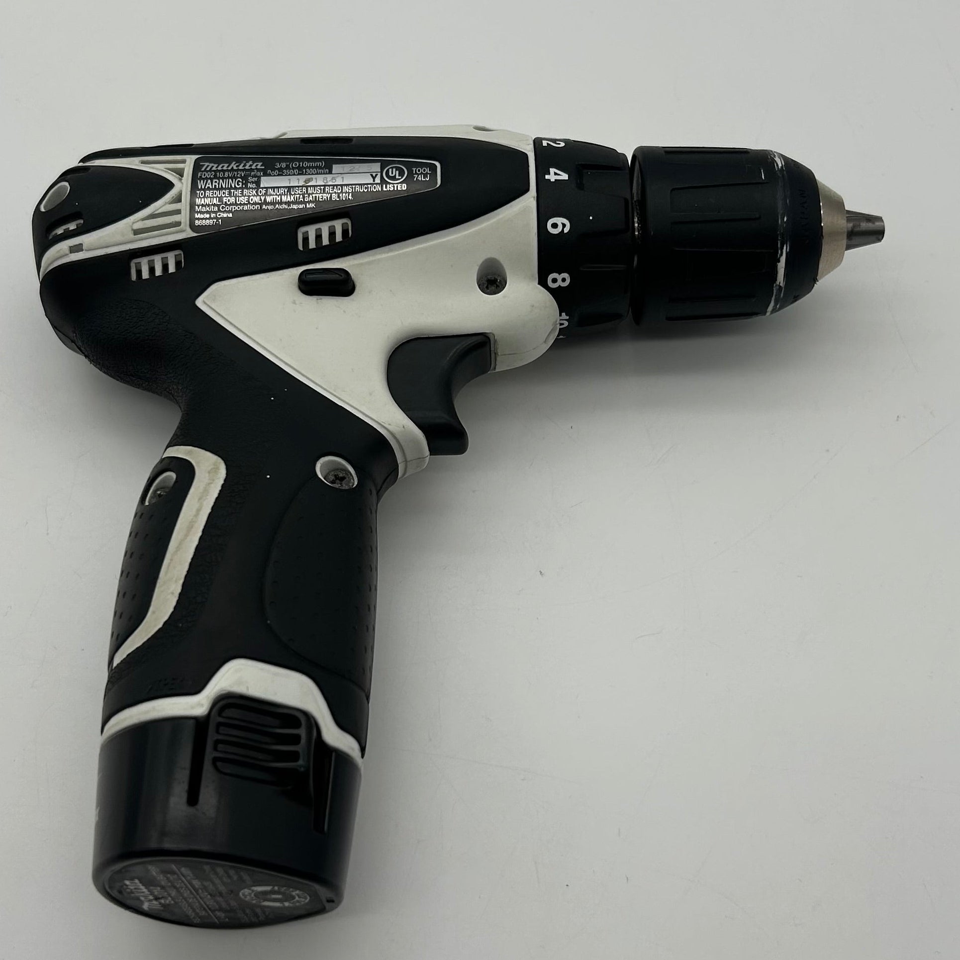 Makita FD02 Cordless Driver Drill Tool 10.8V/12V No Charger
