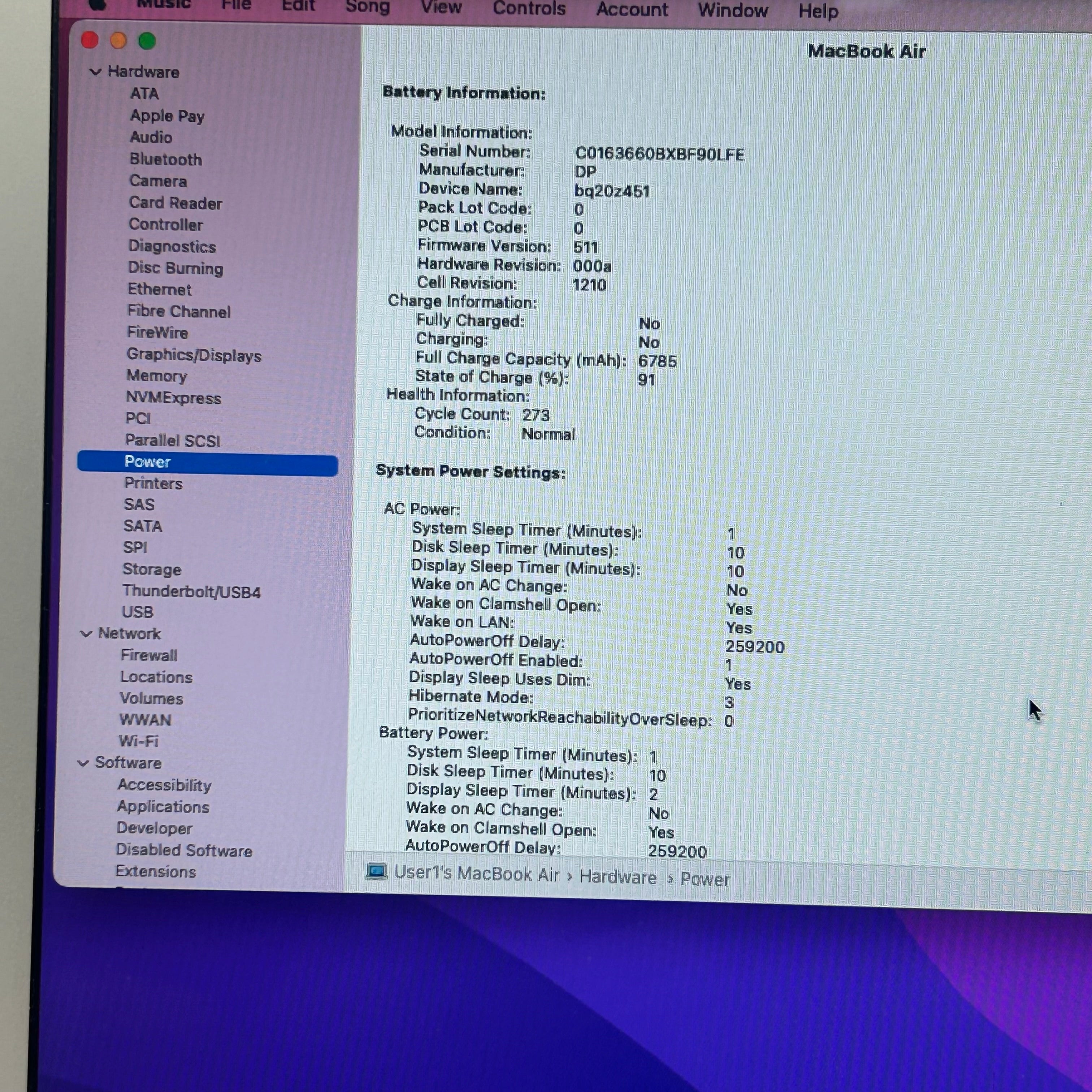 Apple MacBook Air 2015 | A1466 | I5 1.6GHz | 128GB SSD 8GB