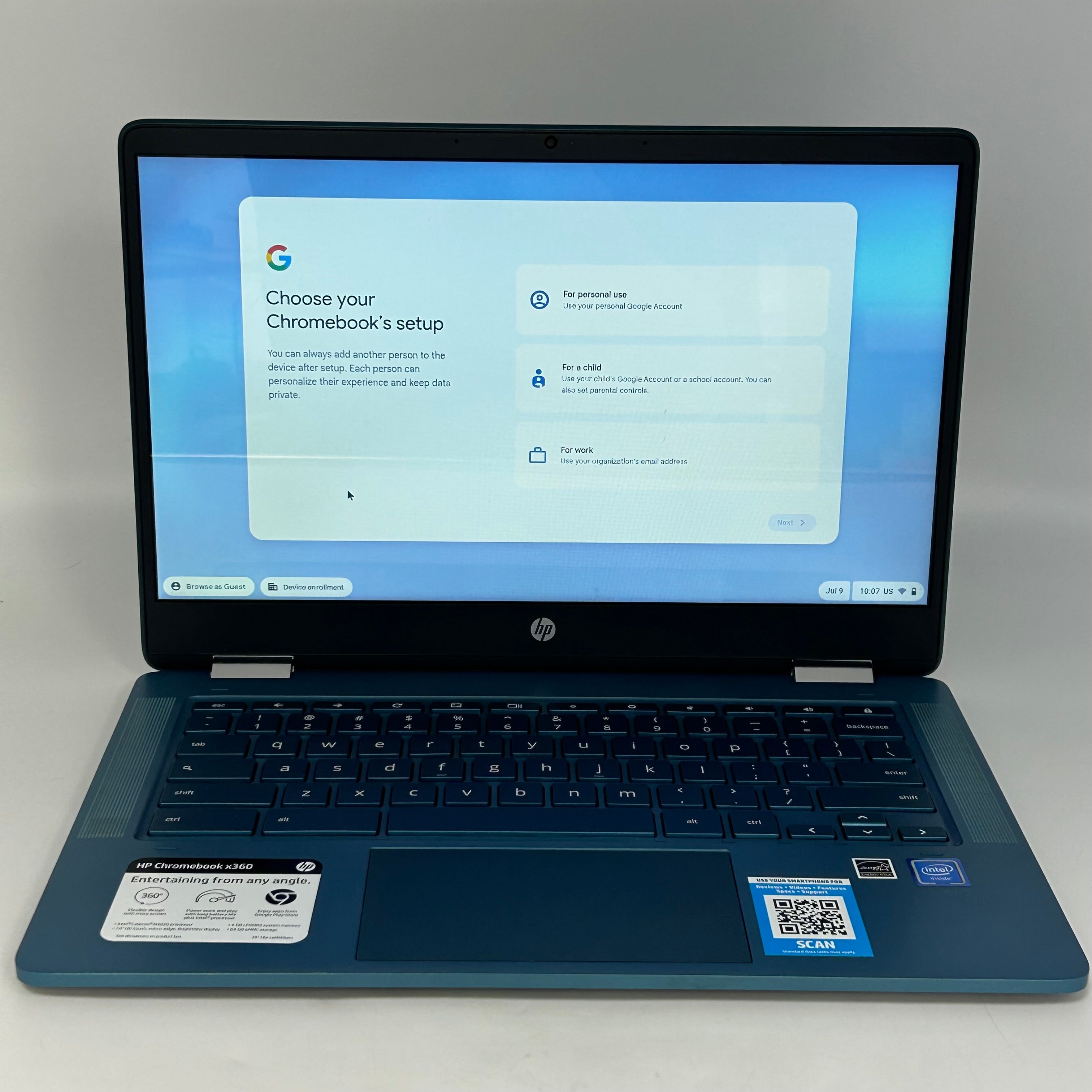 HP 14a-ca0030wm 14" Intel Celeron 4GB RAM 2GB SSD w/ Charger