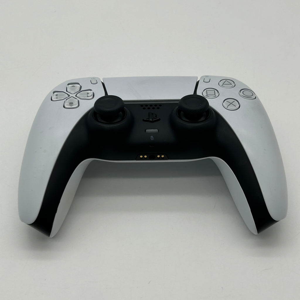 Sony PS5 Slim Disc Console 1TB White (Model CFI-2015) w/ Charging Dock & Box