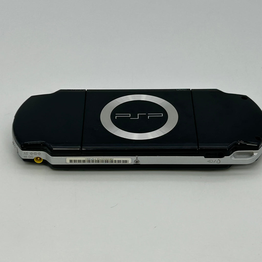 Sony PSP 2001 Piano Black Handheld Console Bundle Untested For Parts 3 Games