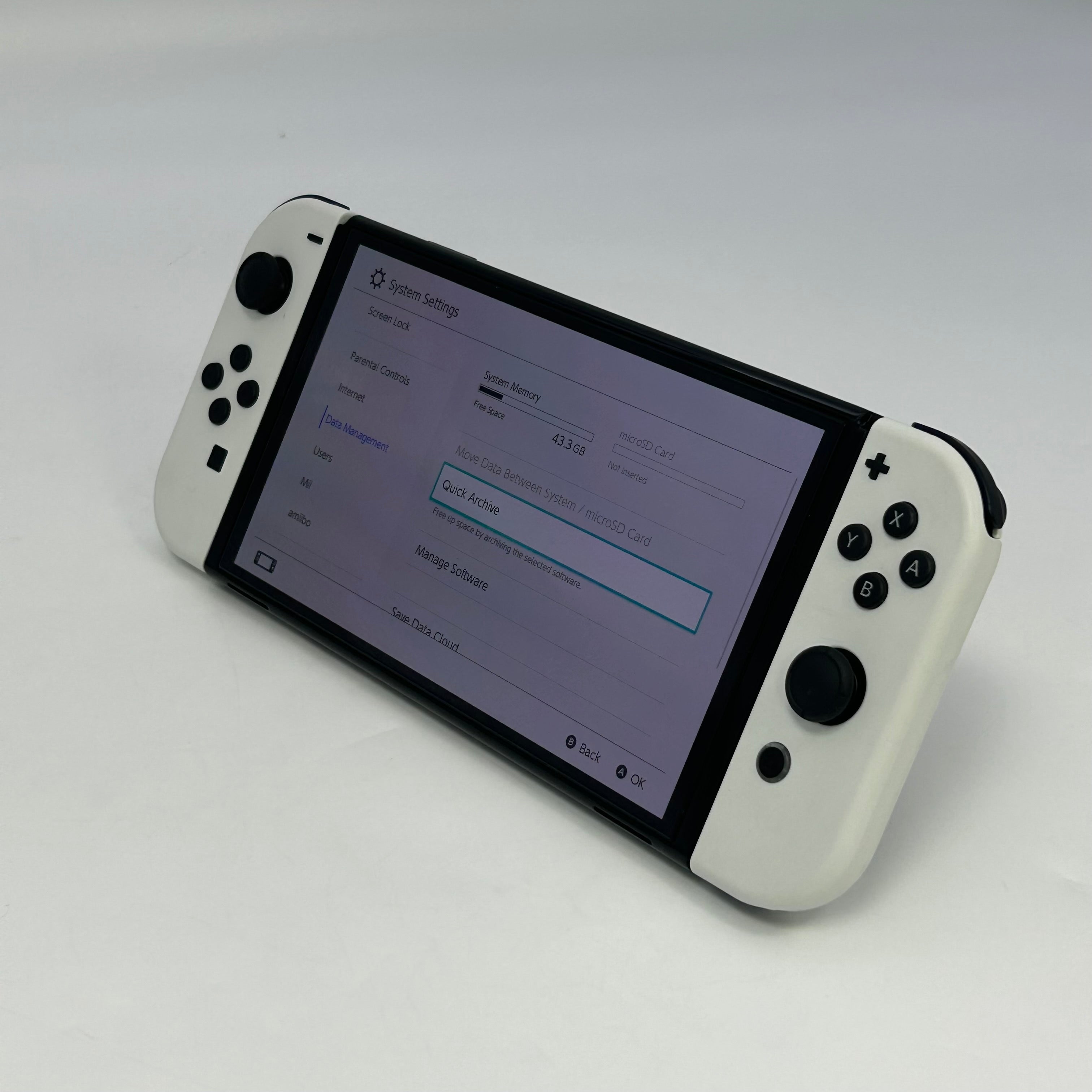 Nintendo Switch OLED 64GB Model w/ White Joy-Con System Console | Open-Box