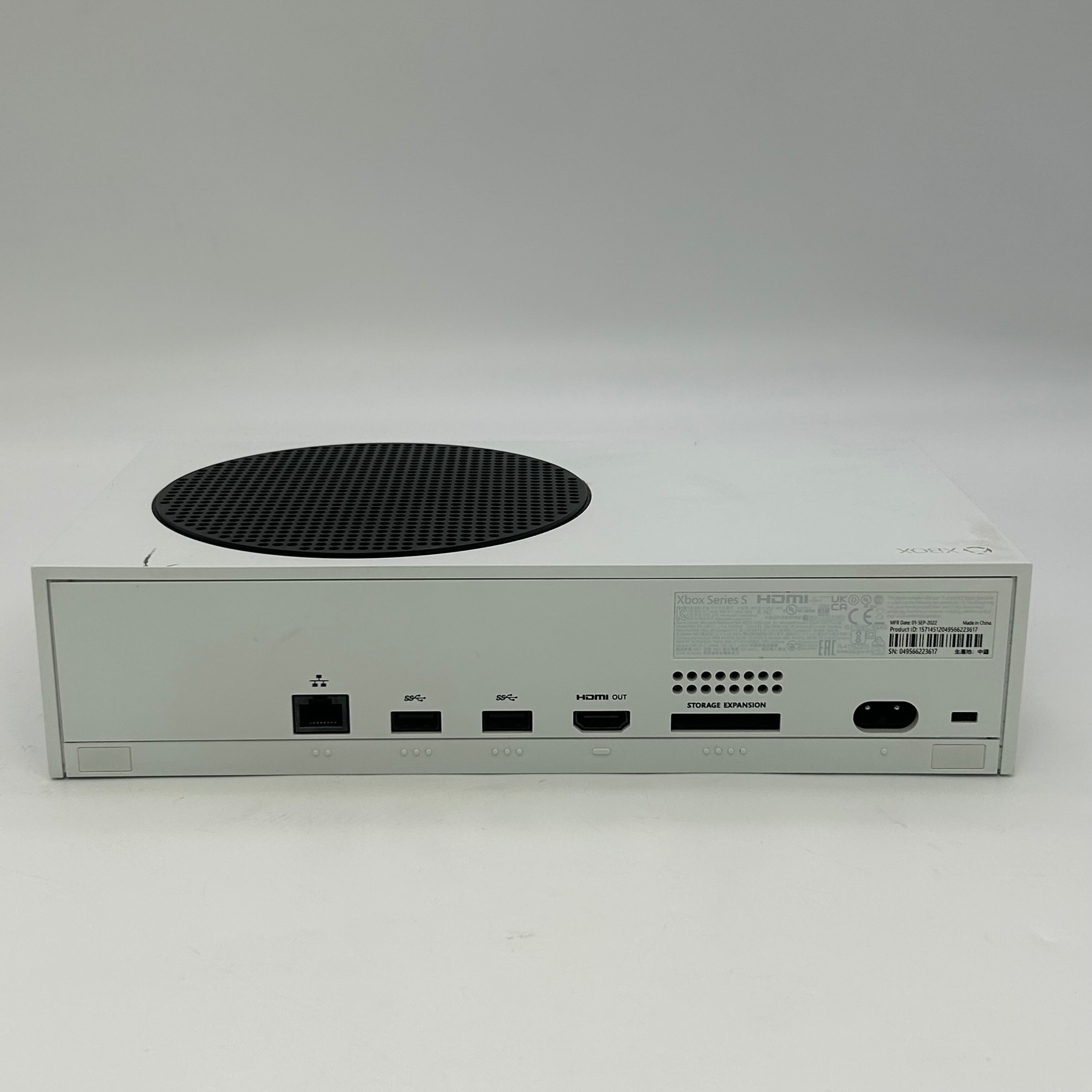 Microsoft Xbox Series S 1883 500GB White w/ Controller Power Cable & HDMI