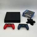 Sony PS4 Slim 500GB Bundle CUH-2015A - Working Console / 5 Games / Dock & 2 Controllers (Stick Drift)
