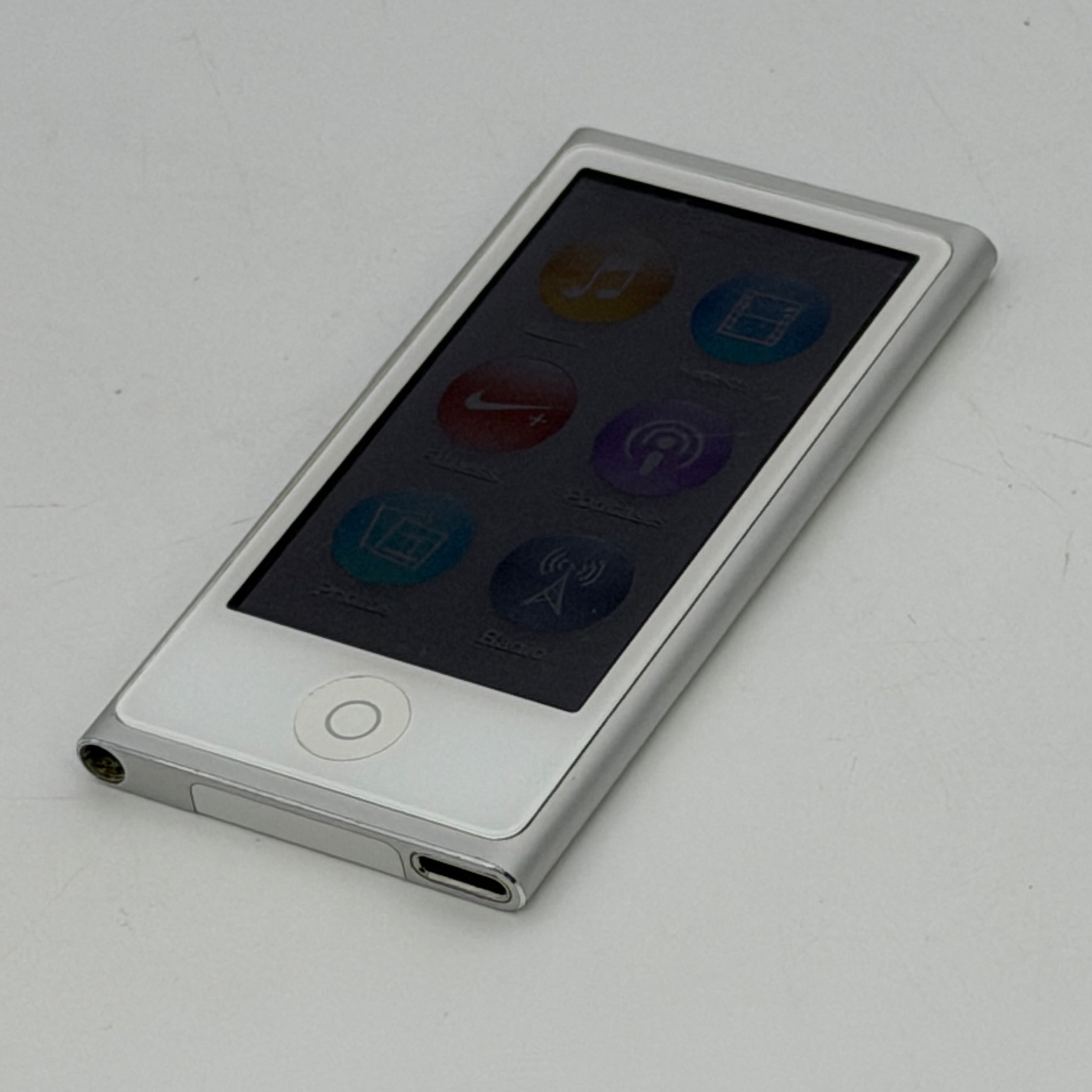 iPod Nano 7th Gen Silver 16GB A1446 MD481LL