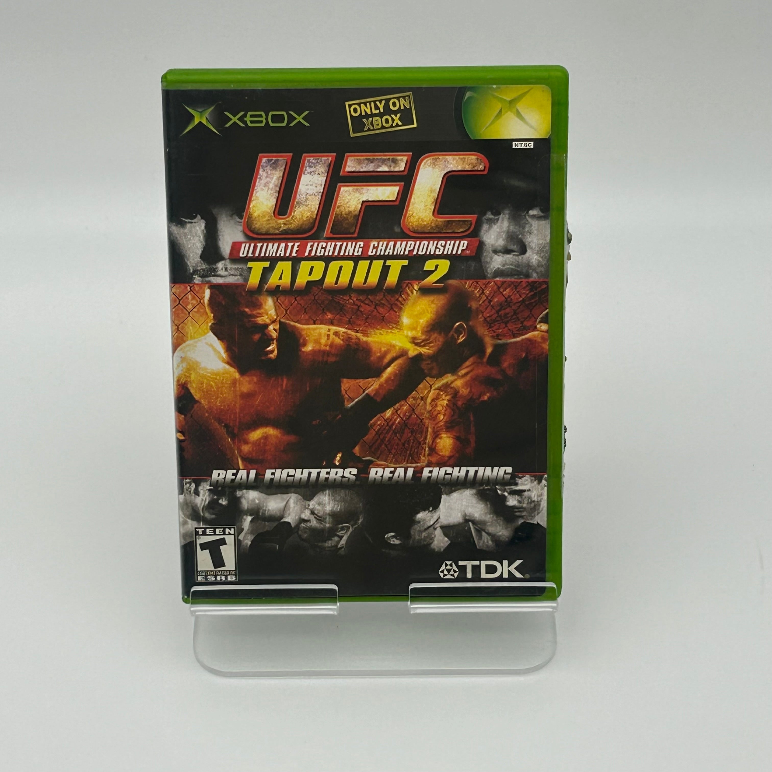 UFC Tapout 2 Xbox with manual and case  - Used