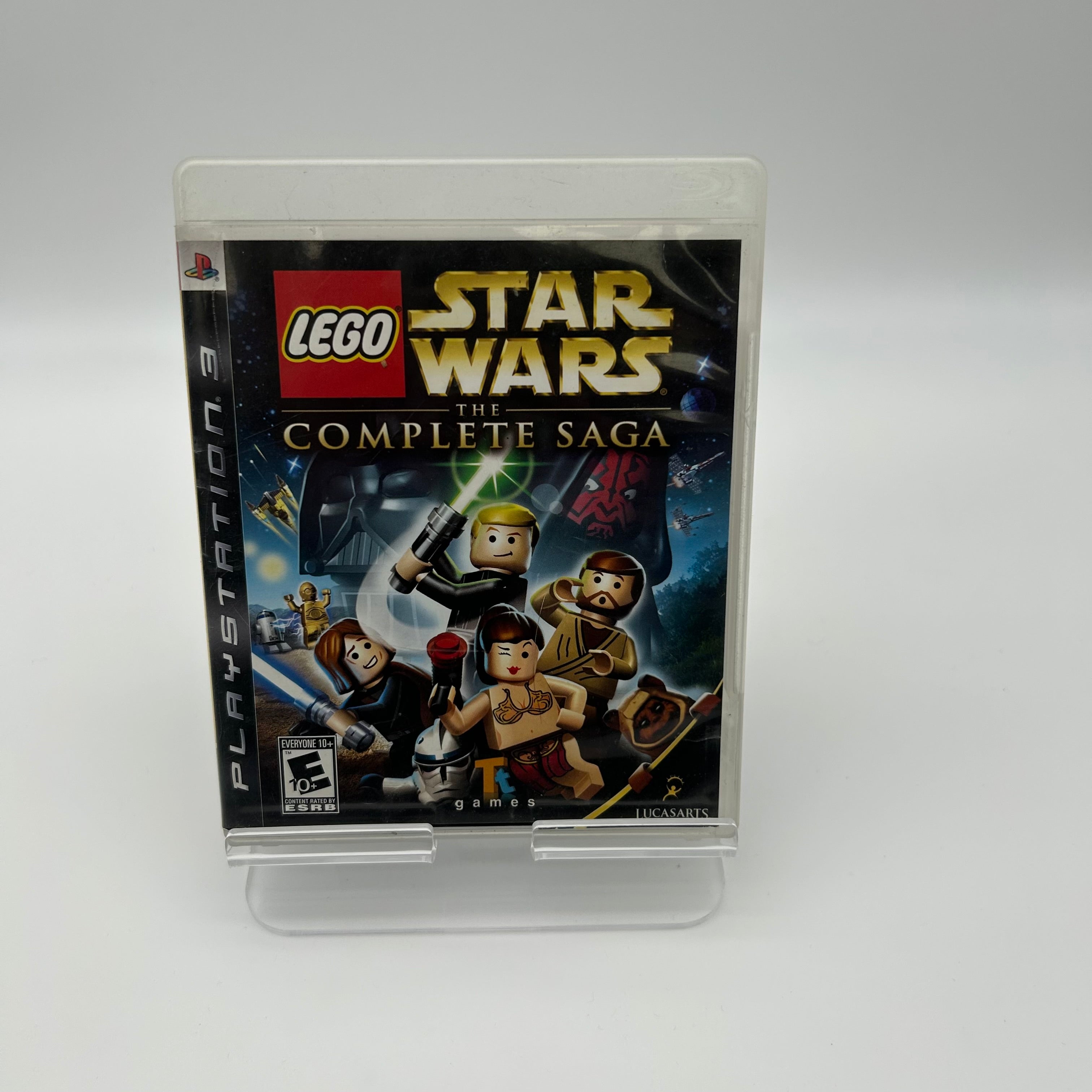 Playstation 3 Lego Star Wars The Complete Saga Video Game with Box (Free Shipping)