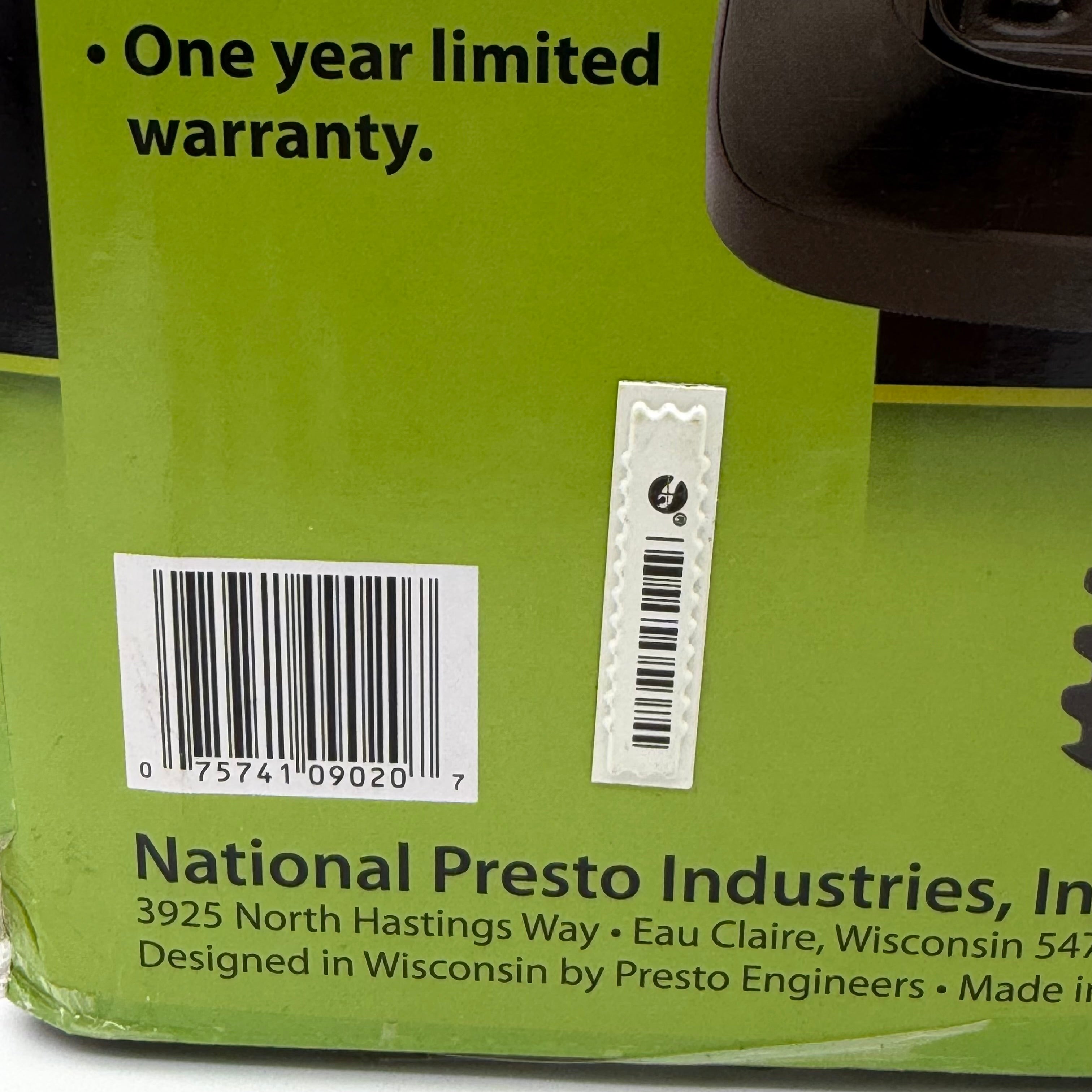 Presto Cool-Touch Electric Indoor Grill NIB
