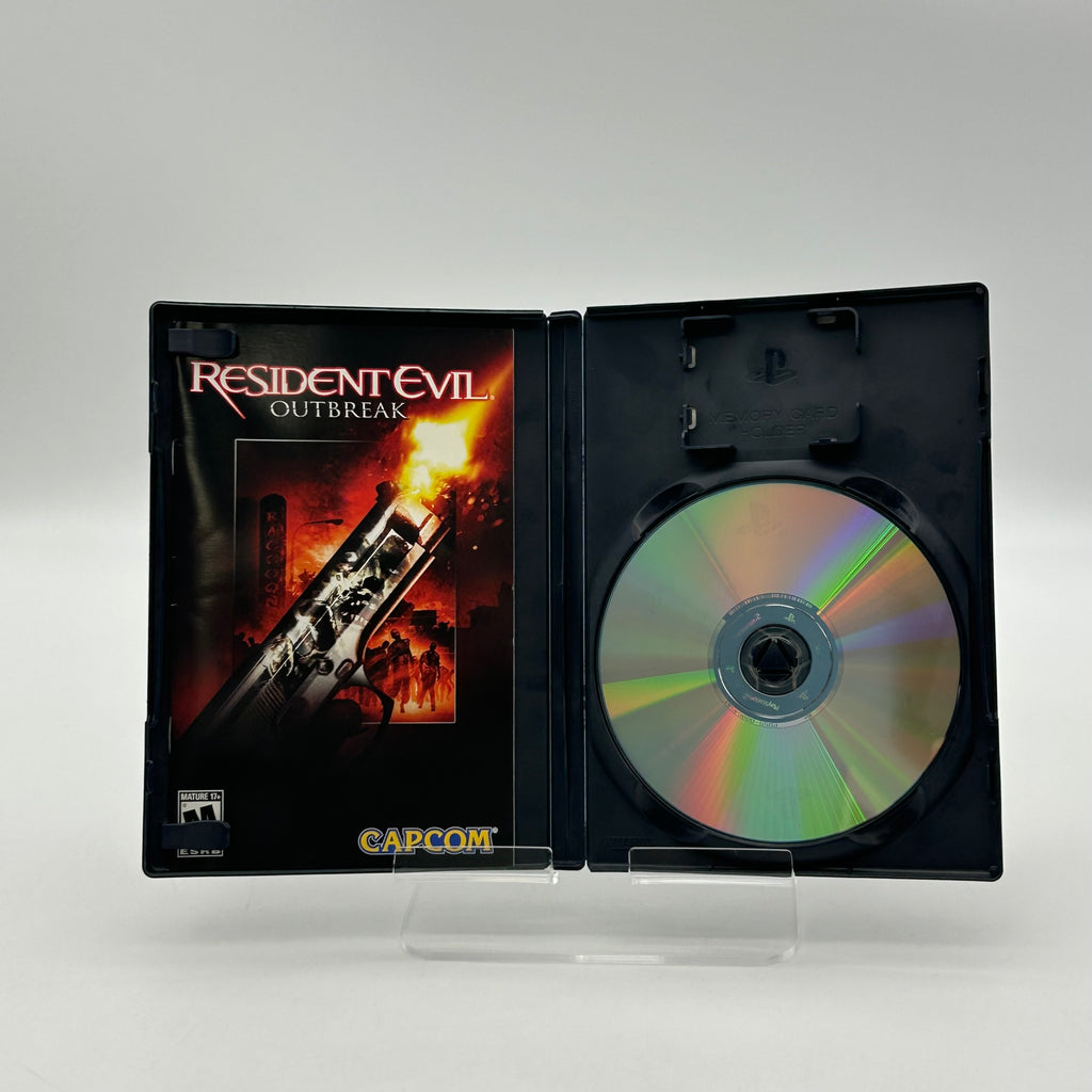 Resident Evil Outbreak for Playstation 2 w/ Manual and Case