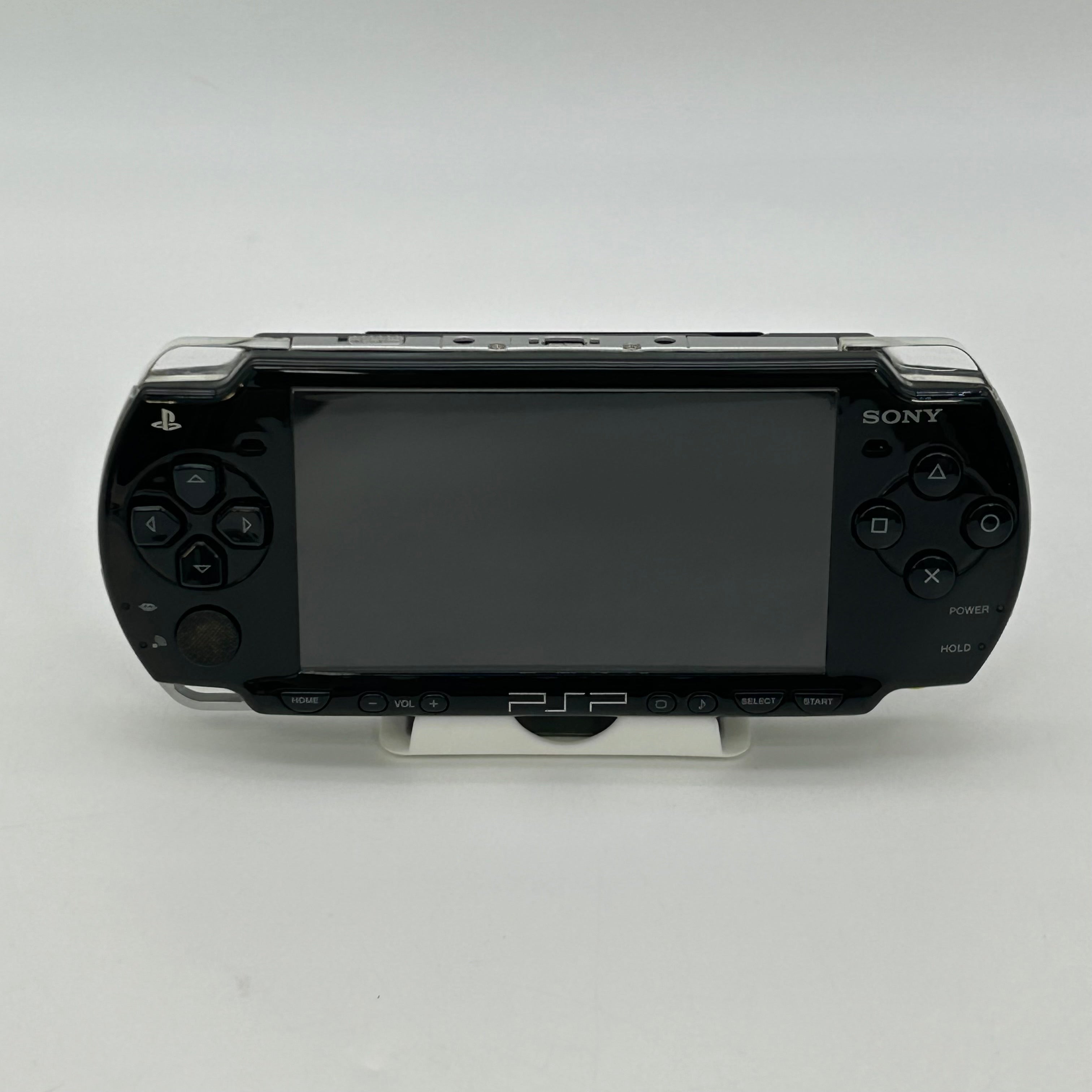 Sony PSP 2001 Piano Black Handheld Console Bundle Untested For Parts 3 Games