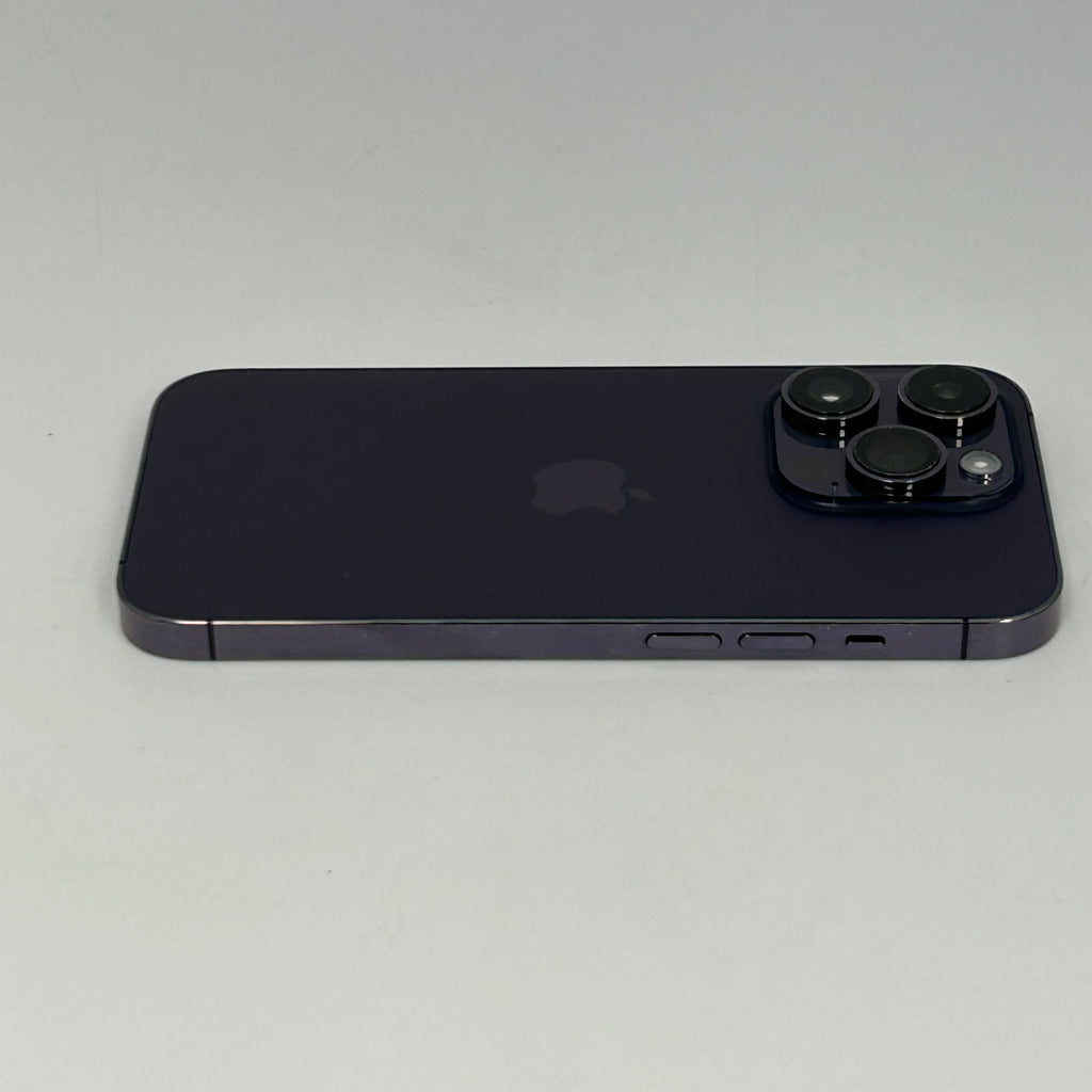 Unlocked Apple iPhone 14 Pro 256GB A2650 Deep Purple MQ1D3LL/A 78% BH