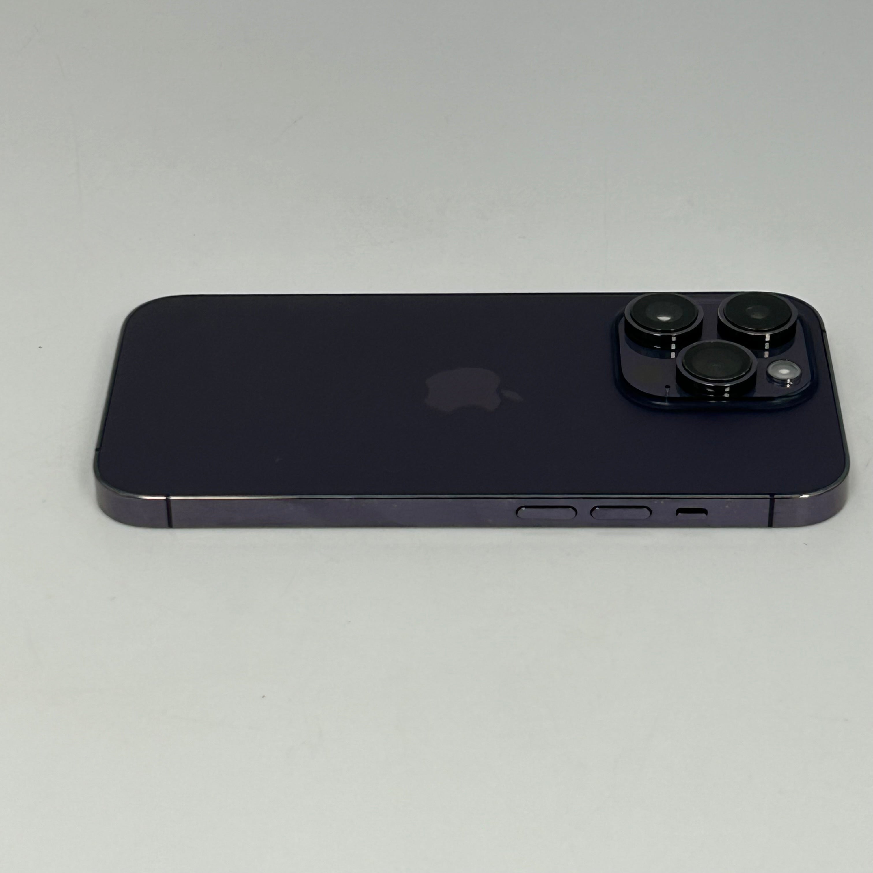 Unlocked Apple iPhone 14 Pro 256GB A2650 Deep Purple MQ1D3LL/A 78% BH