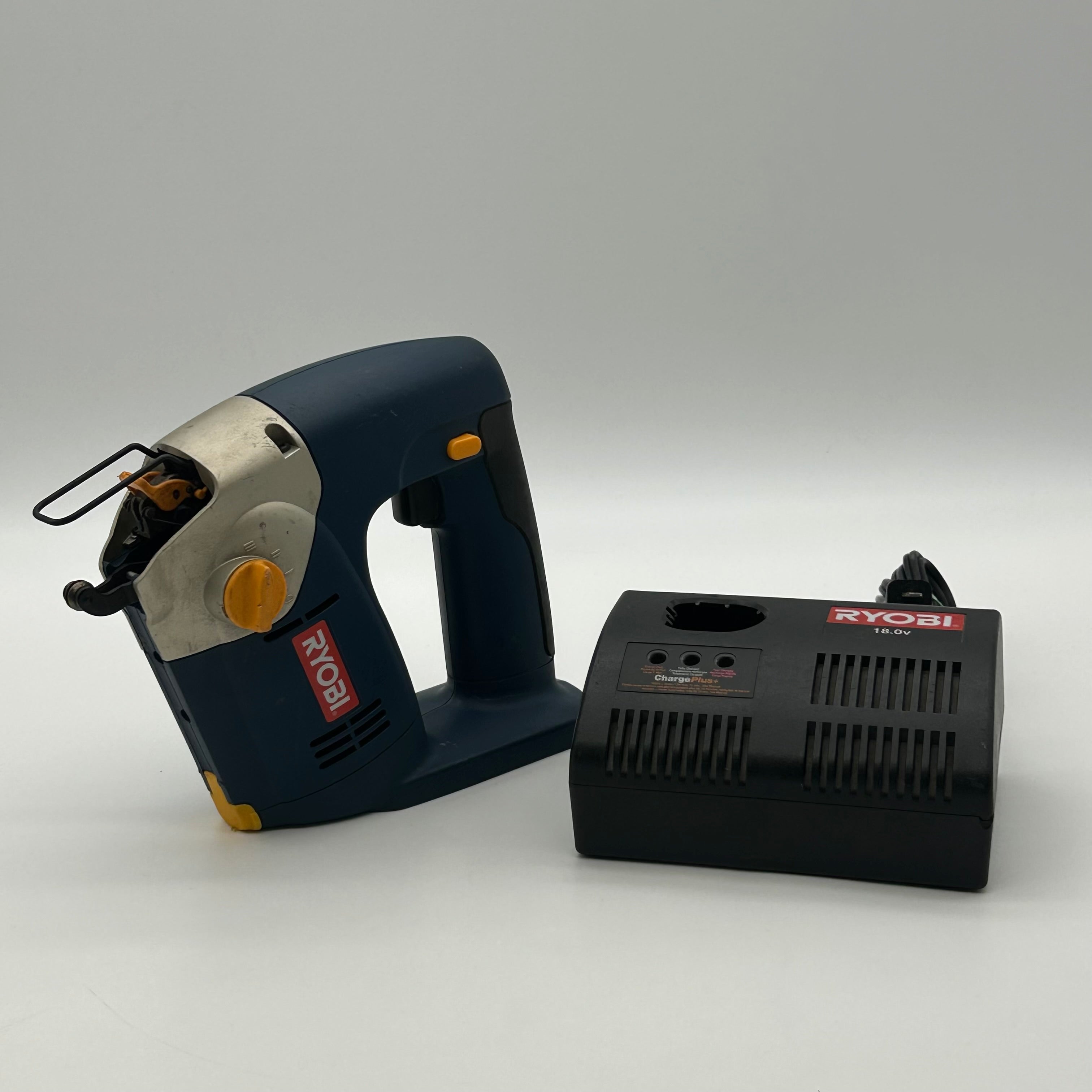 Ryobi P520 18V Cordless Orbital Jig Saw Blue Untested w/ Charger