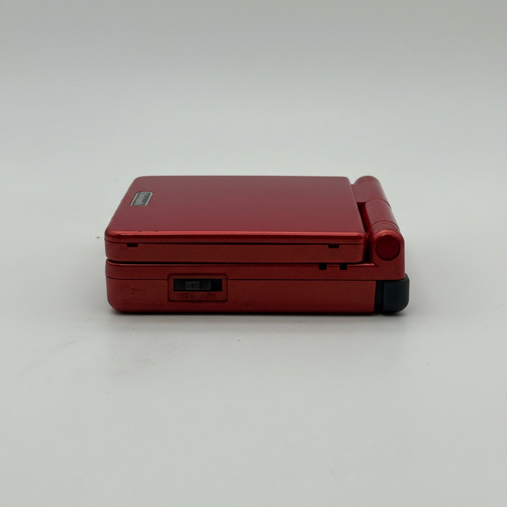 Nintendo Game Boy Advance SP (AGS-001) w/ Charger and 4 games - Tested