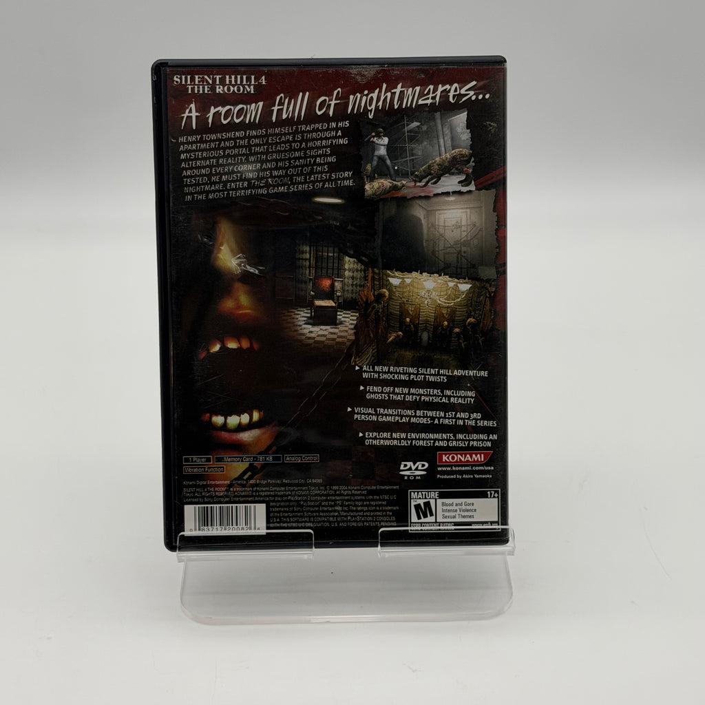 Silent Hill 4 PlayStation 2 PS2 -Game Complete w/ Manual - Tested