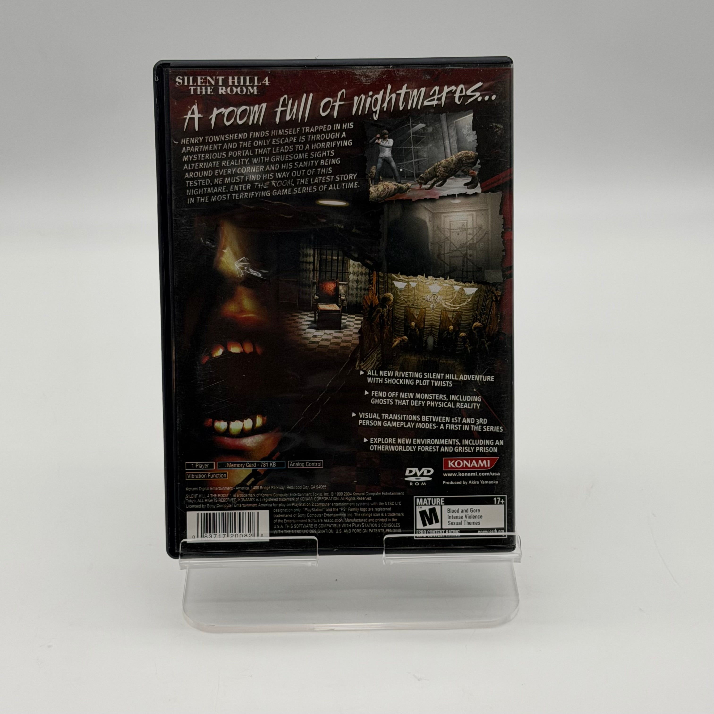 Silent Hill 4 PlayStation 2 PS2 -Game Complete w/ Manual - Tested