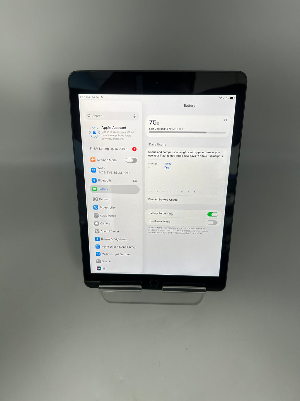 Apple iPad 8th Gen A2270 32GB Wi-Fi Space Gray