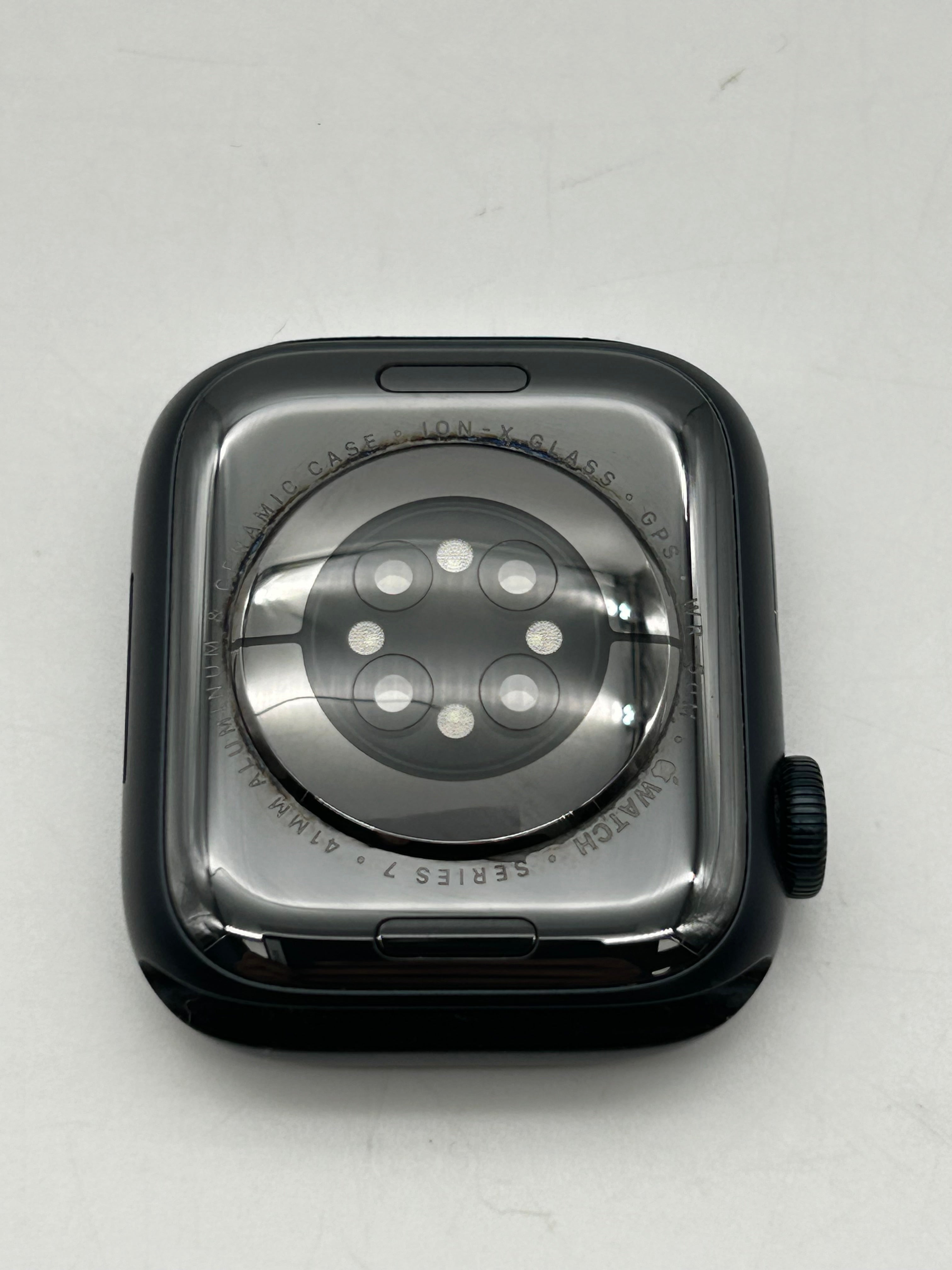 Apple Watch Series 7 GPS A2473 41mm Aluminum Graphite Black