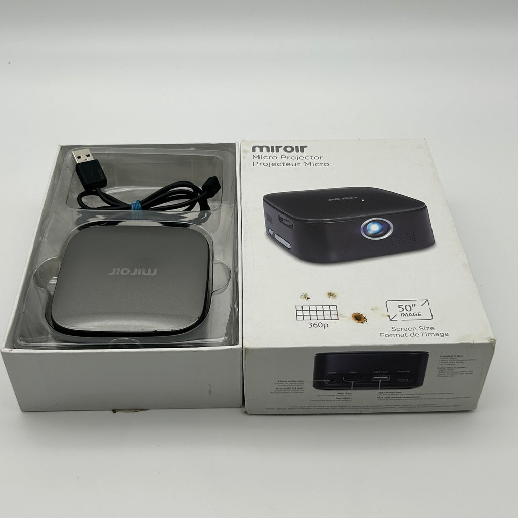 Miroir Micro M75 Projector Silver Clear Projection Quality - Used