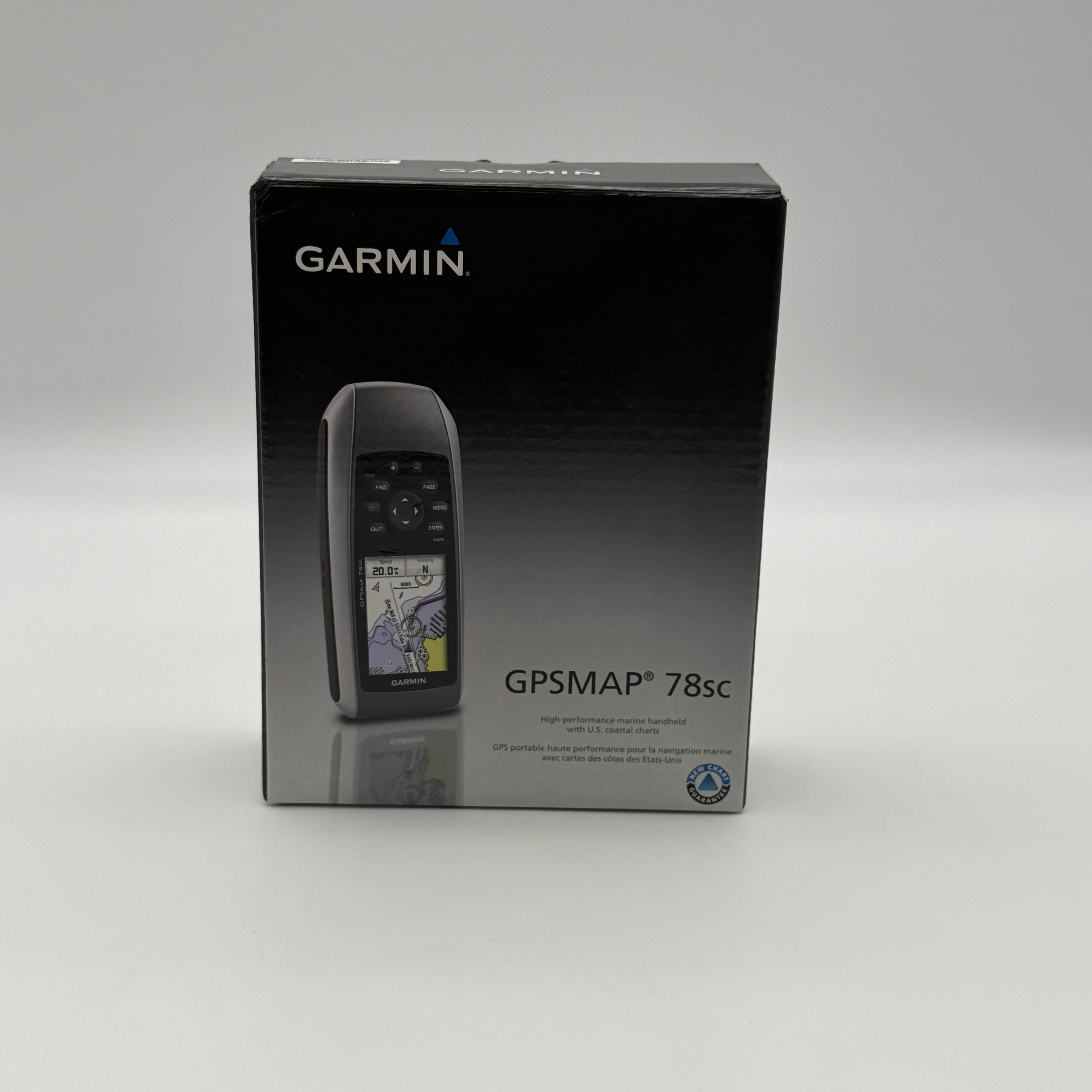 Garmin GPSMAP 78sc Gray Black Portable 2.6" LCD 3-Axis USB Marine GPS Navigator