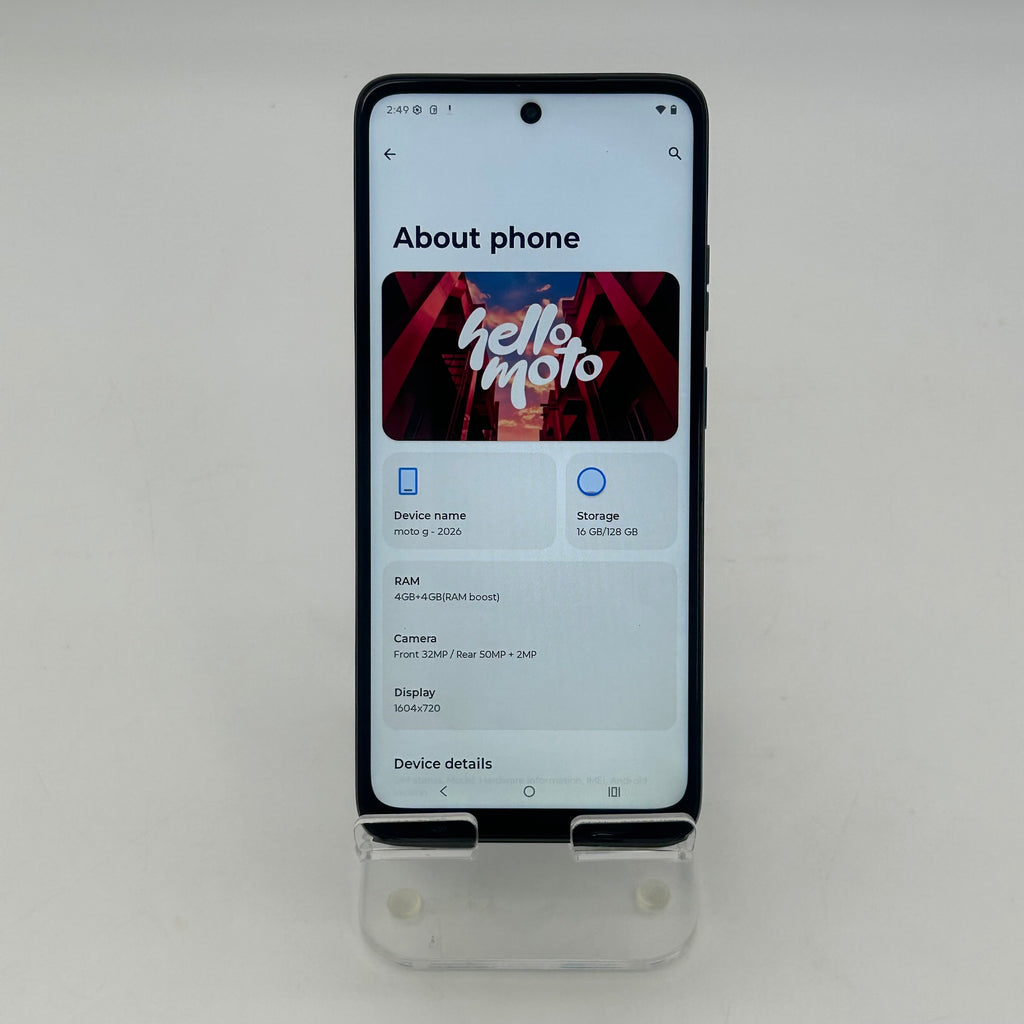 Motorola Moto G 5G 128GB XT2613-1 (T-Mobile) Blue Open Box