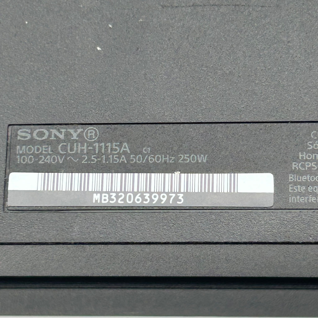 Sony PlayStation 4 CUH-1115A 500GB Black Console - TESTED