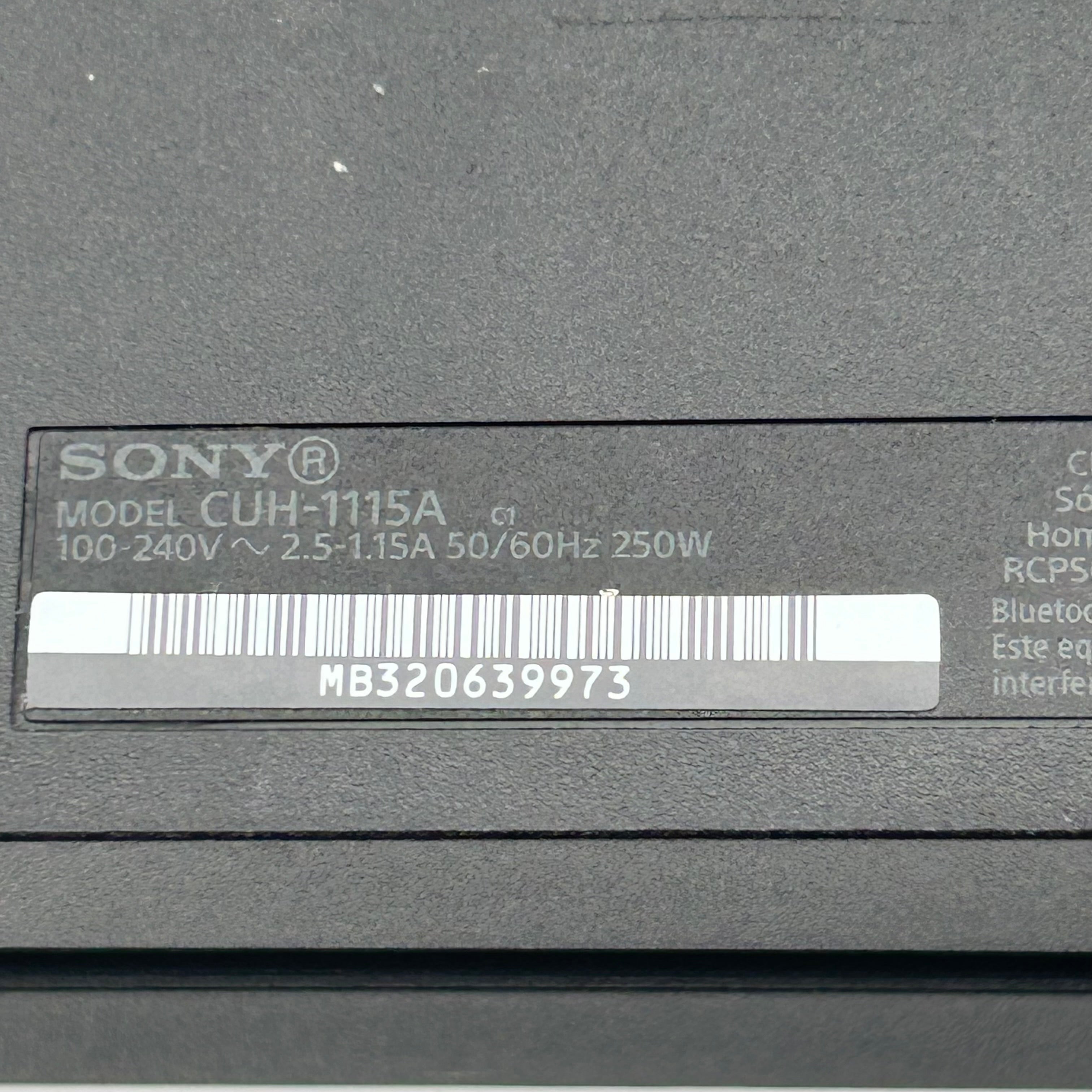 Sony PlayStation 4 CUH-1115A 500GB Black Console - TESTED